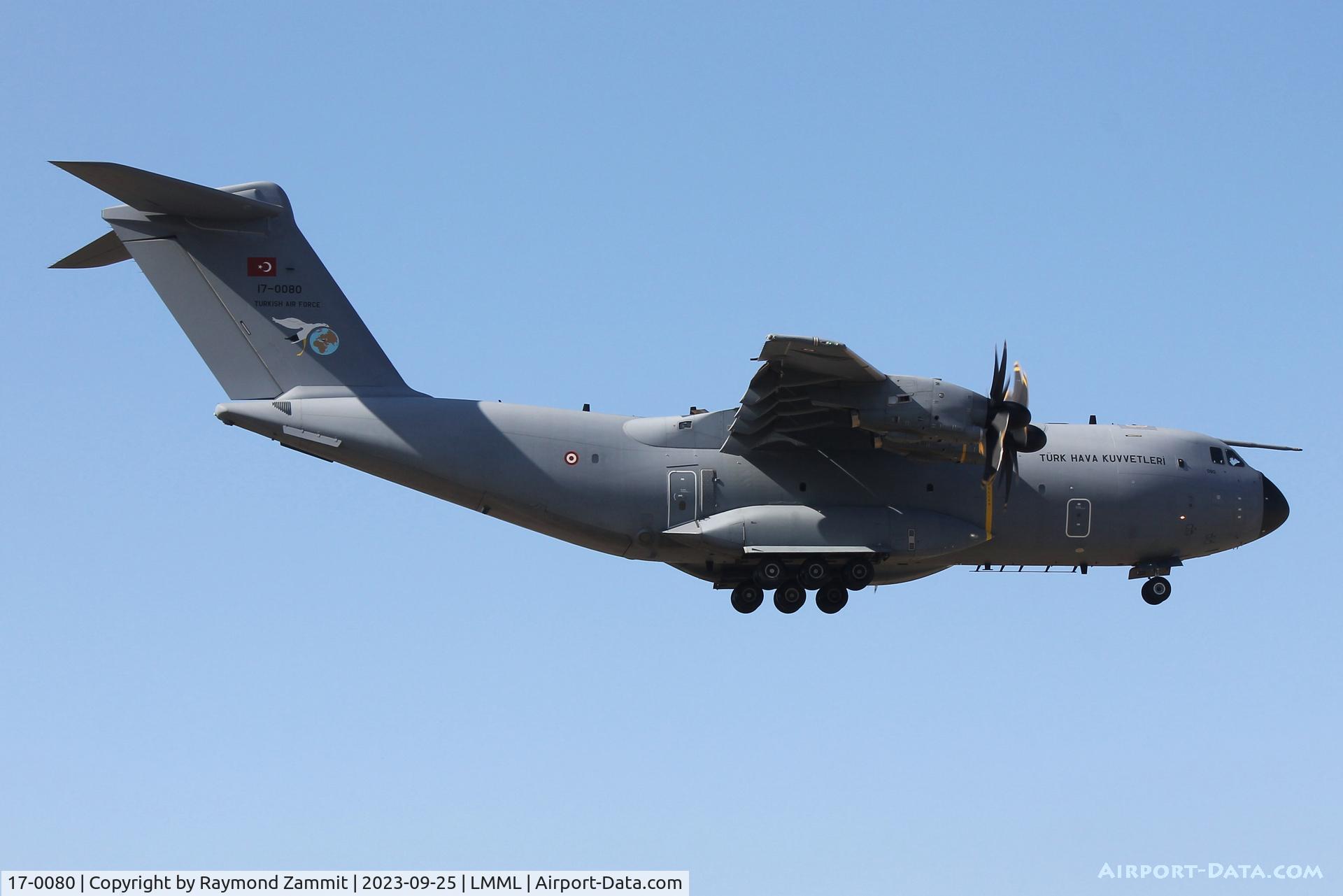 17-0080, 2017 Airbus A400M Atlas C/N 080, Airbus A400M Atlas 17-0080 Turkish Air Force