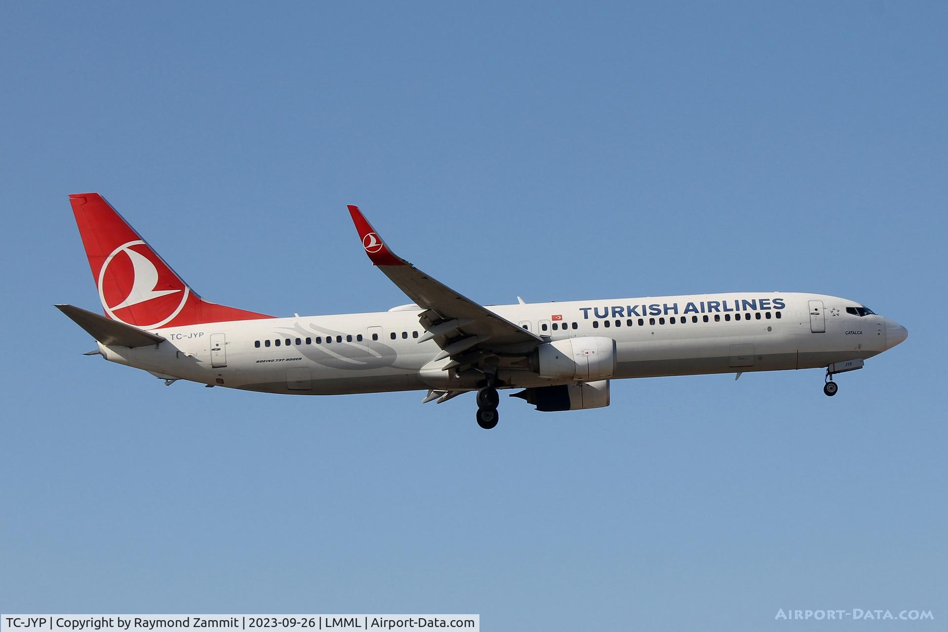 TC-JYP, 2015 Boeing 737-9F2/ER C/N 42014, B737-900 TC-JYP Turkish Airlines