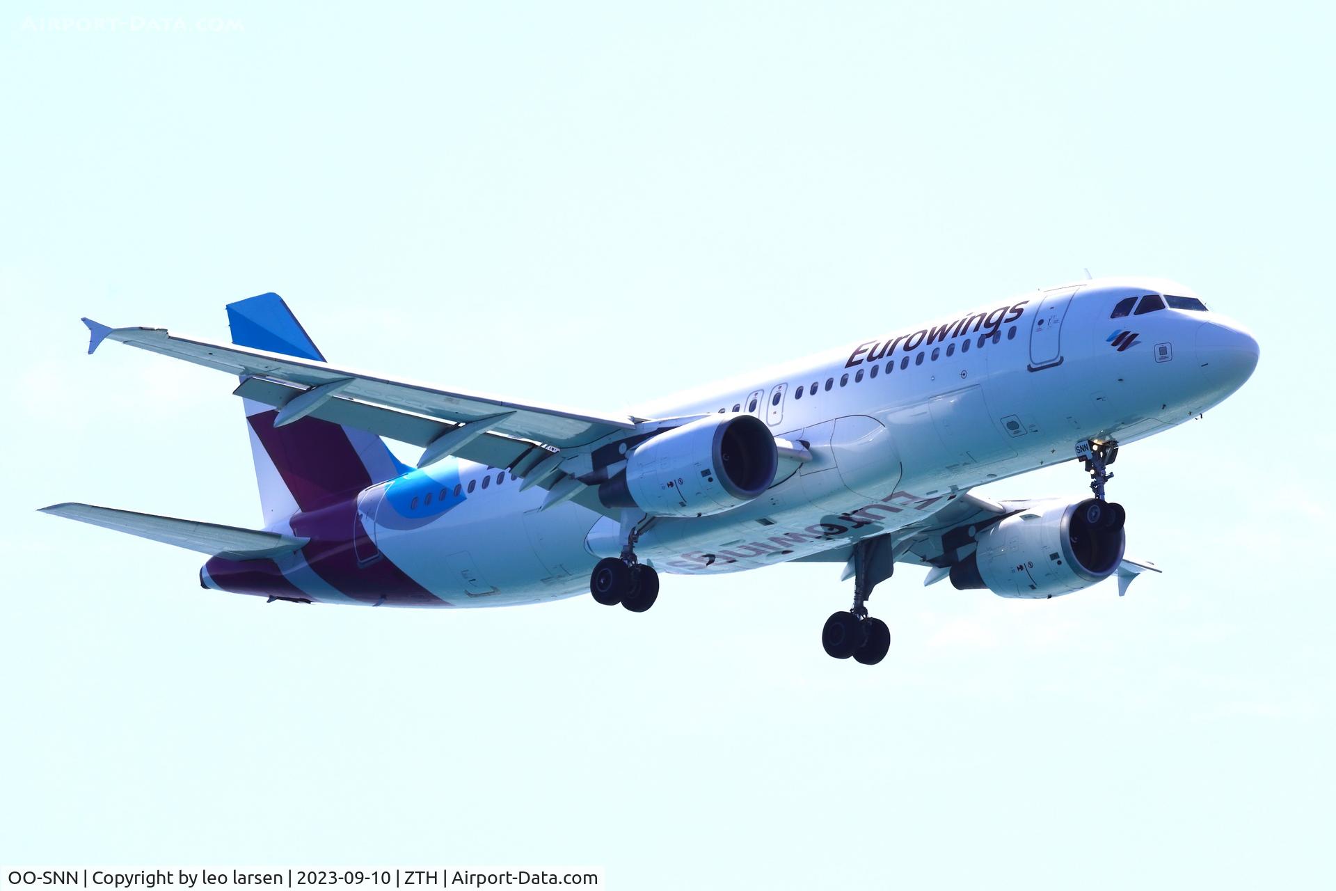 OO-SNN, 2010 Airbus A320-214 C/N 4269, ZTH 10.9.2023 in Eurowings c/s.