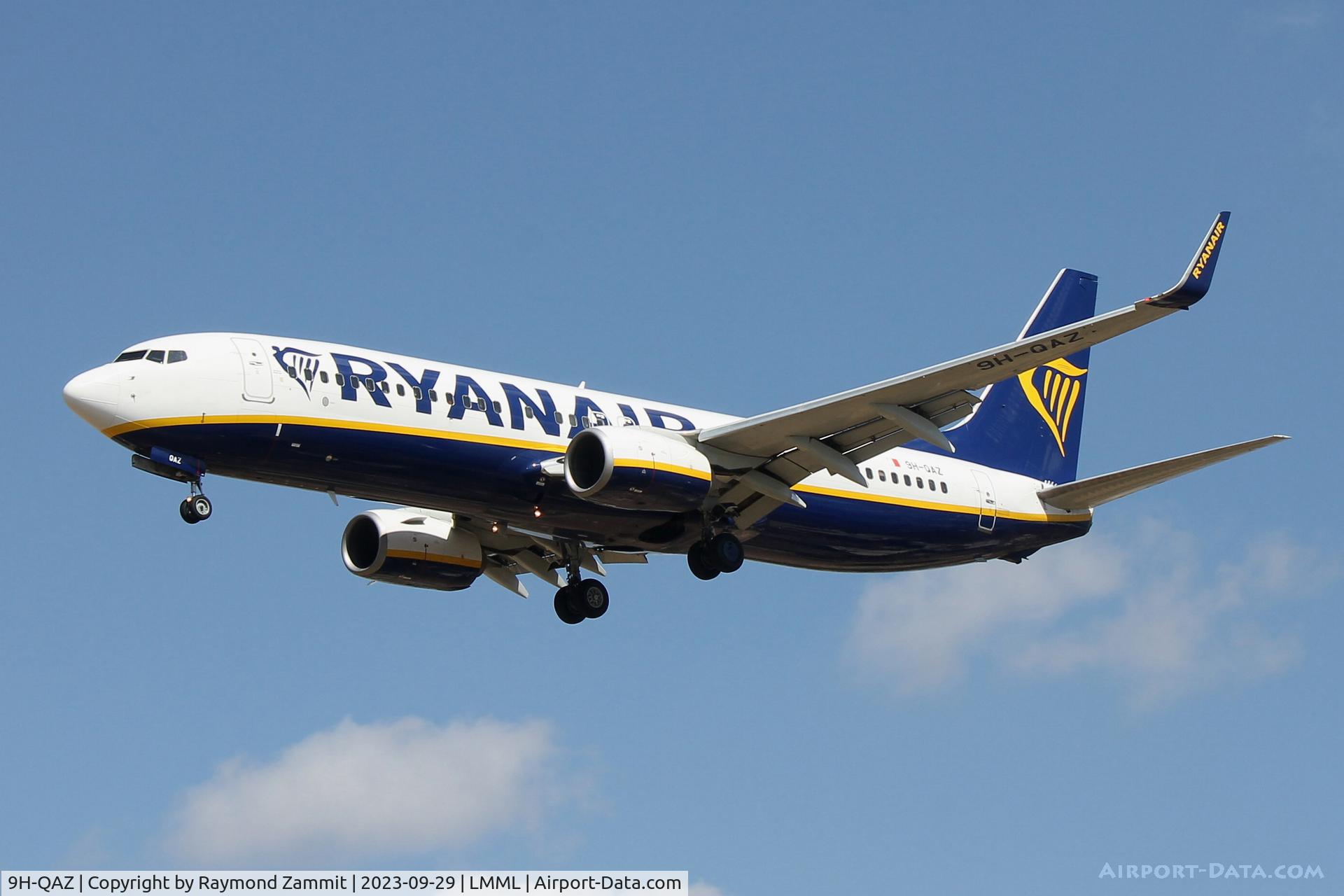 9H-QAZ, 2015 Boeing 737-8AS C/N 44700, B737-800 9H-QAZ Malta Air