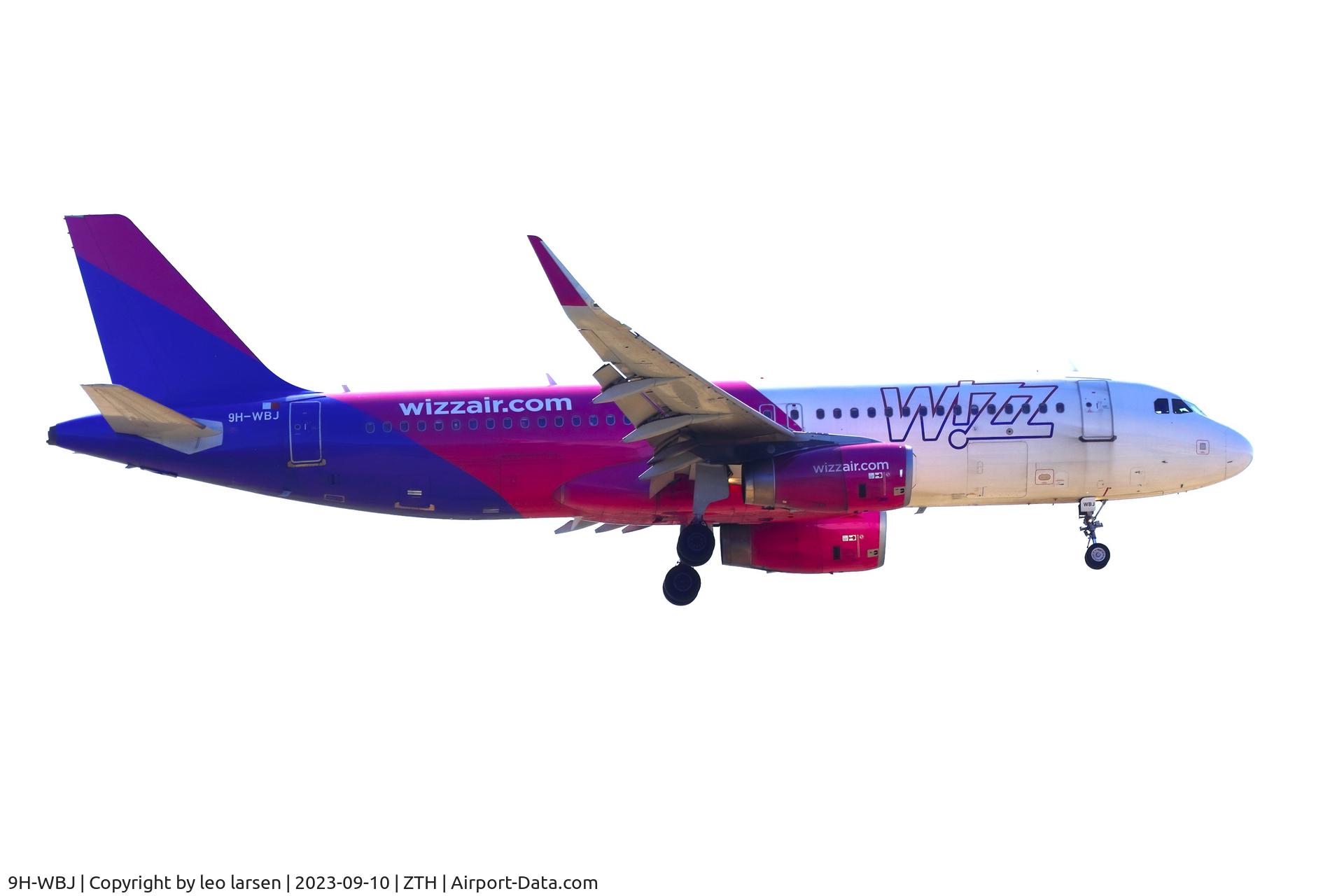 9H-WBJ, 2014 Airbus A320-232 C/N 6001, ZTH 10.9.2023