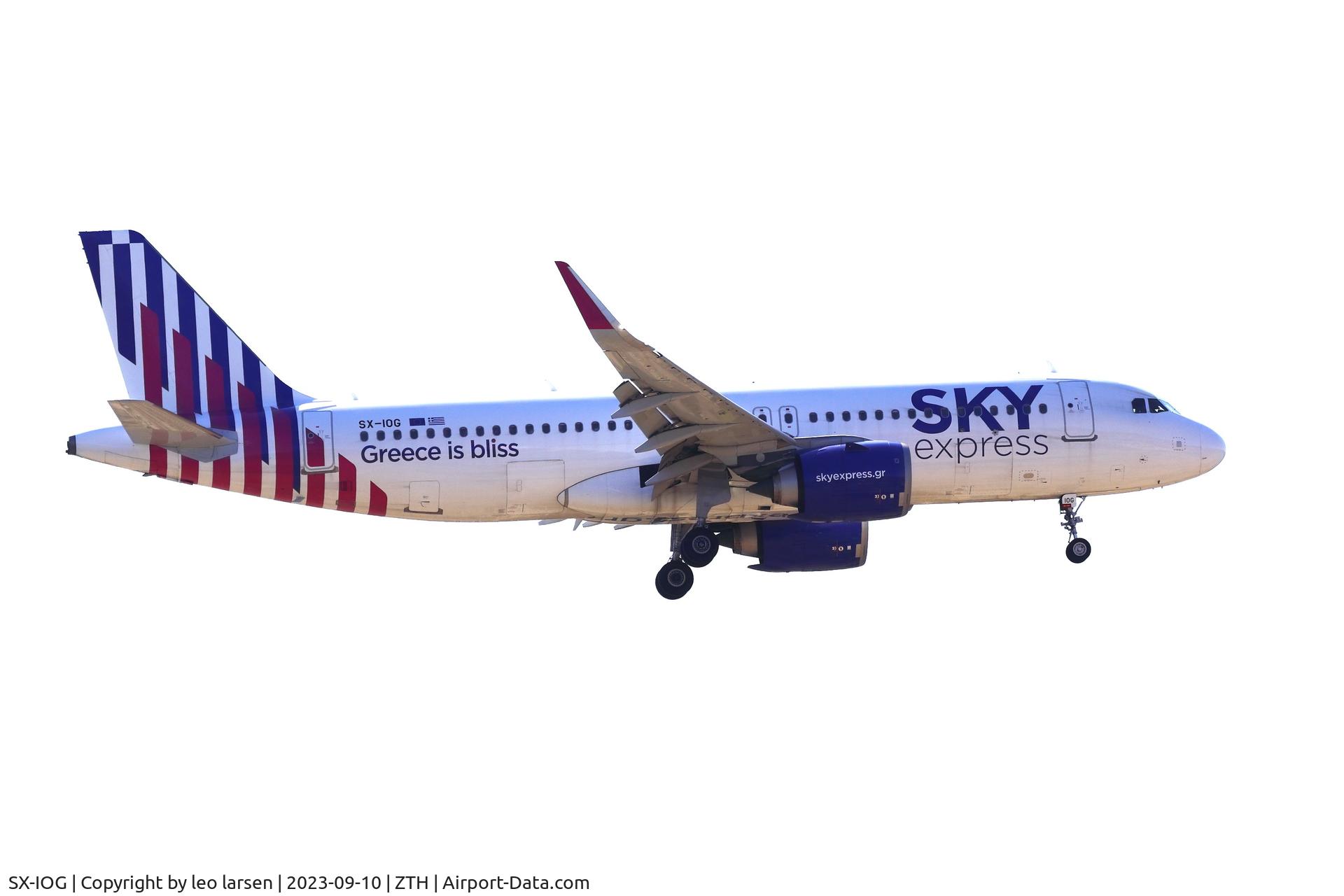 SX-IOG, 2020 Airbus A320-251 Neo C/N 10083, ZTH 10.9.2023