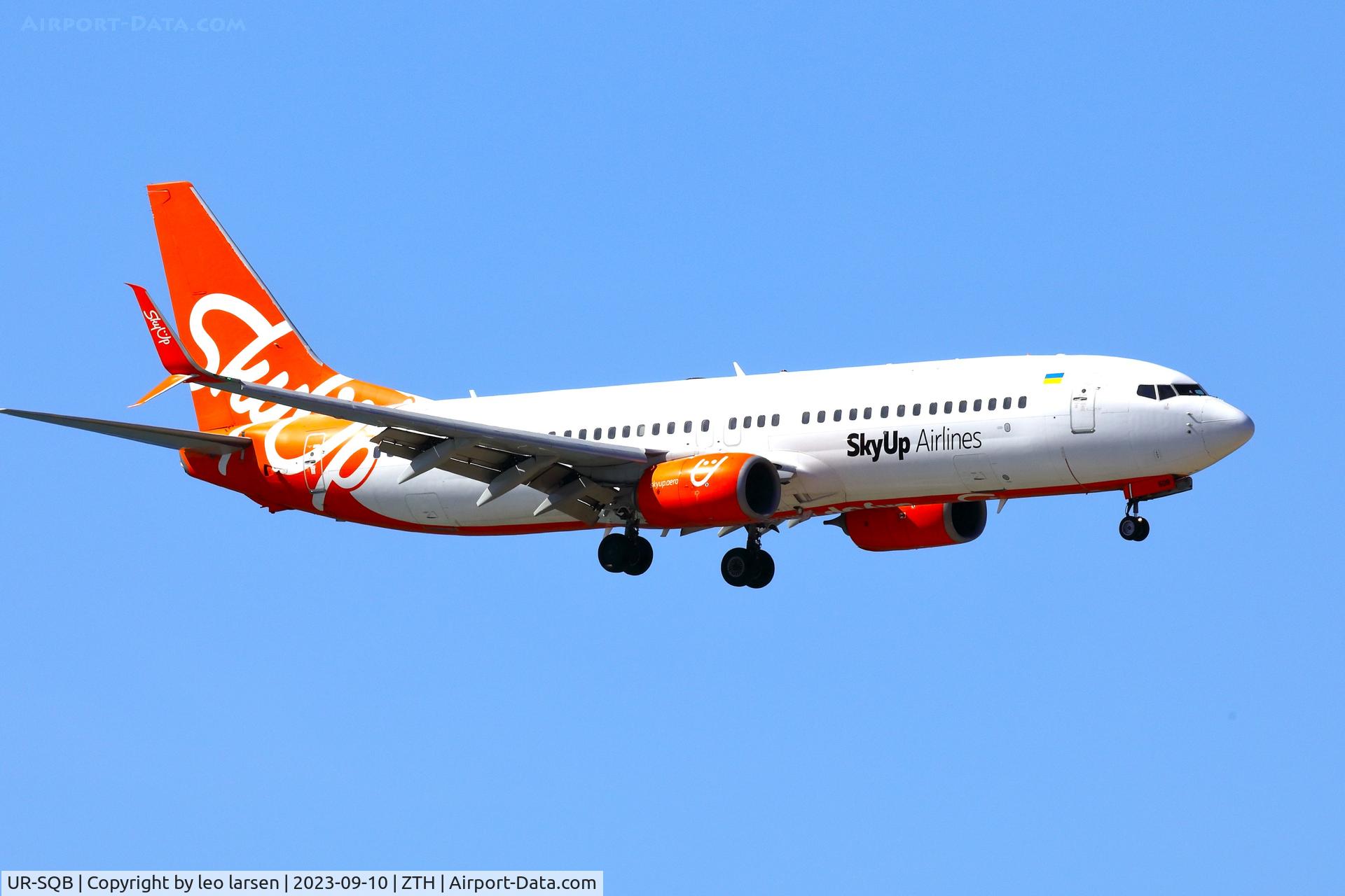 UR-SQB, 2013 Boeing 737-8H6 C/N 40153, ZTH 10.9.2023