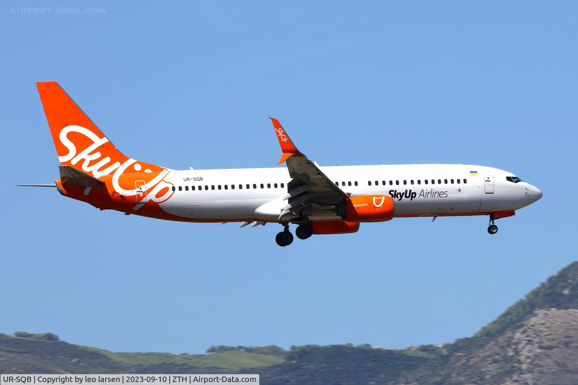 UR-SQB, 2013 Boeing 737-8H6 C/N 40153, ZTH 10.9.2023
