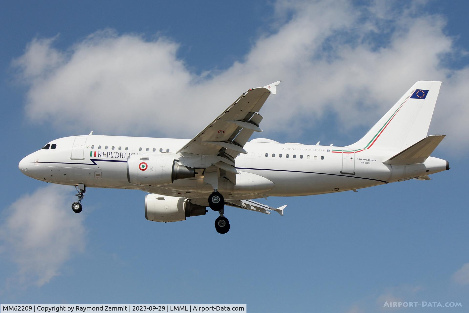 MM62209, 2002 Airbus ACJ319 (A319-115/CJ) C/N 1795, ACJ319 MM62209 Italian Air Force