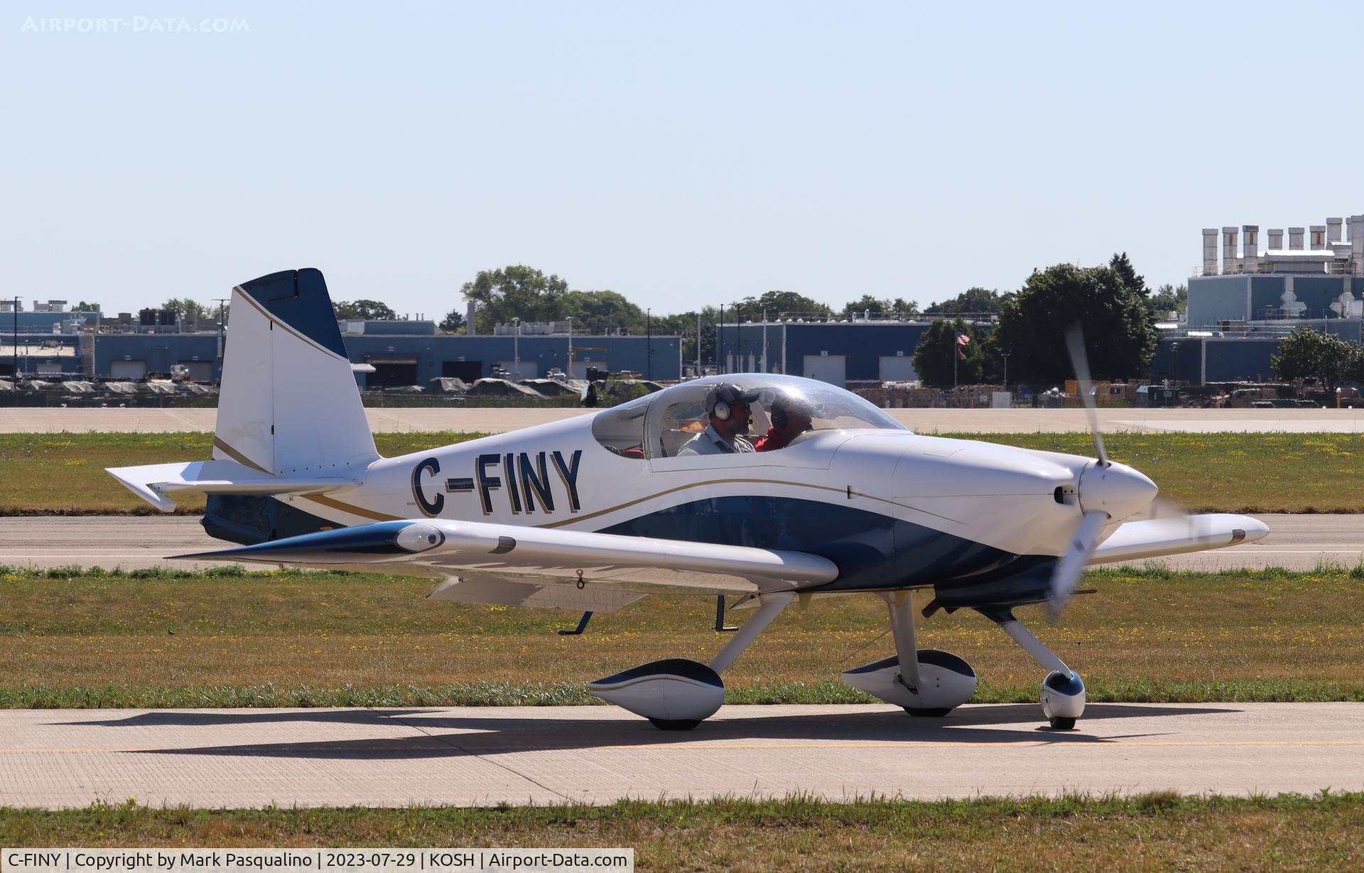 C-FINY, 2012 Vans RV-7A C/N 71490, Vans RV-7A