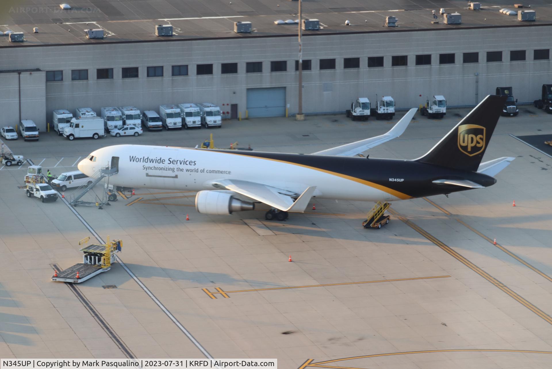 N345UP, 2011 Boeing 767-34AF C/N 37867, Boeing 767-34AF
