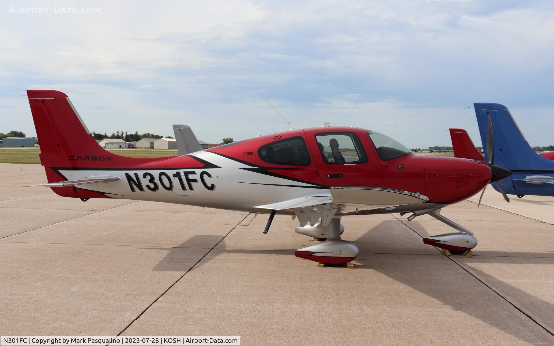 N301FC, 2023 Cirrus SR22 C/N 9076, Cirrus SR22