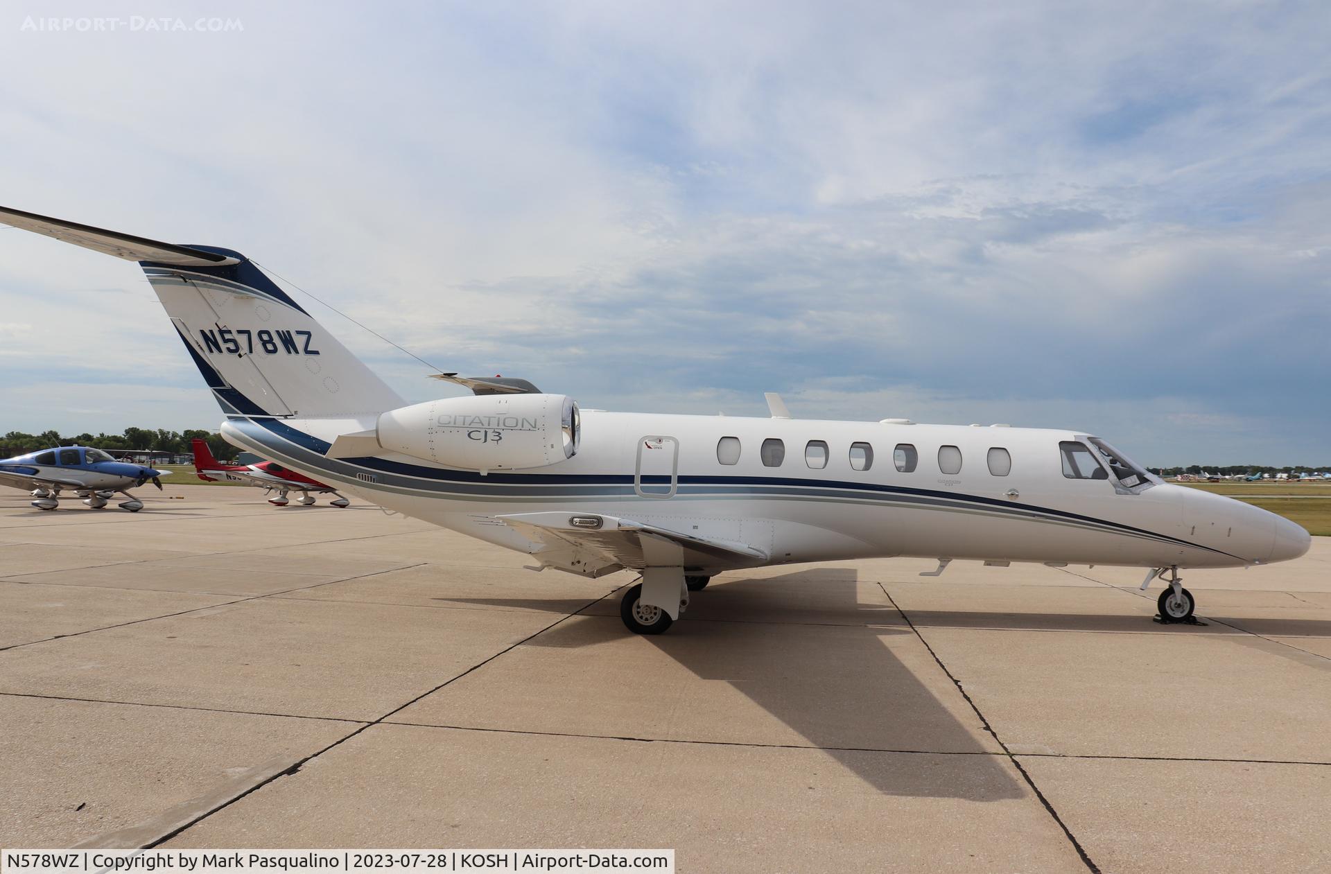 N578WZ, 2013 Cessna 525B CitationJet CJ3 C/N 525B0403, Cessna 525B