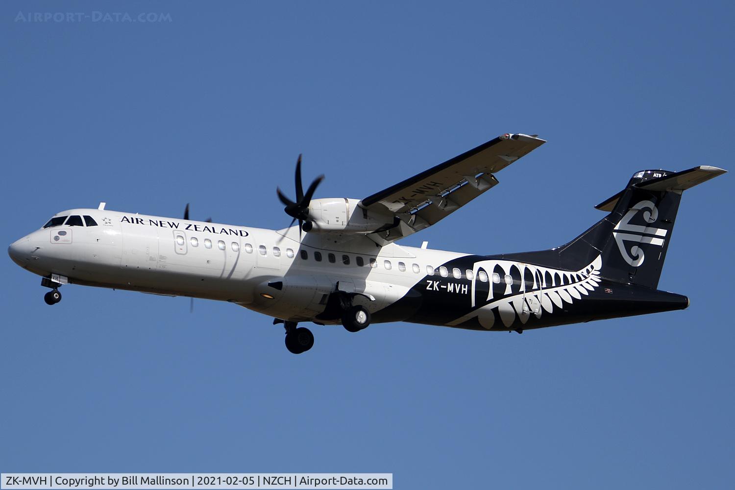 ZK-MVH, 2015 ATR 72-212A C/N 1304, from IVC