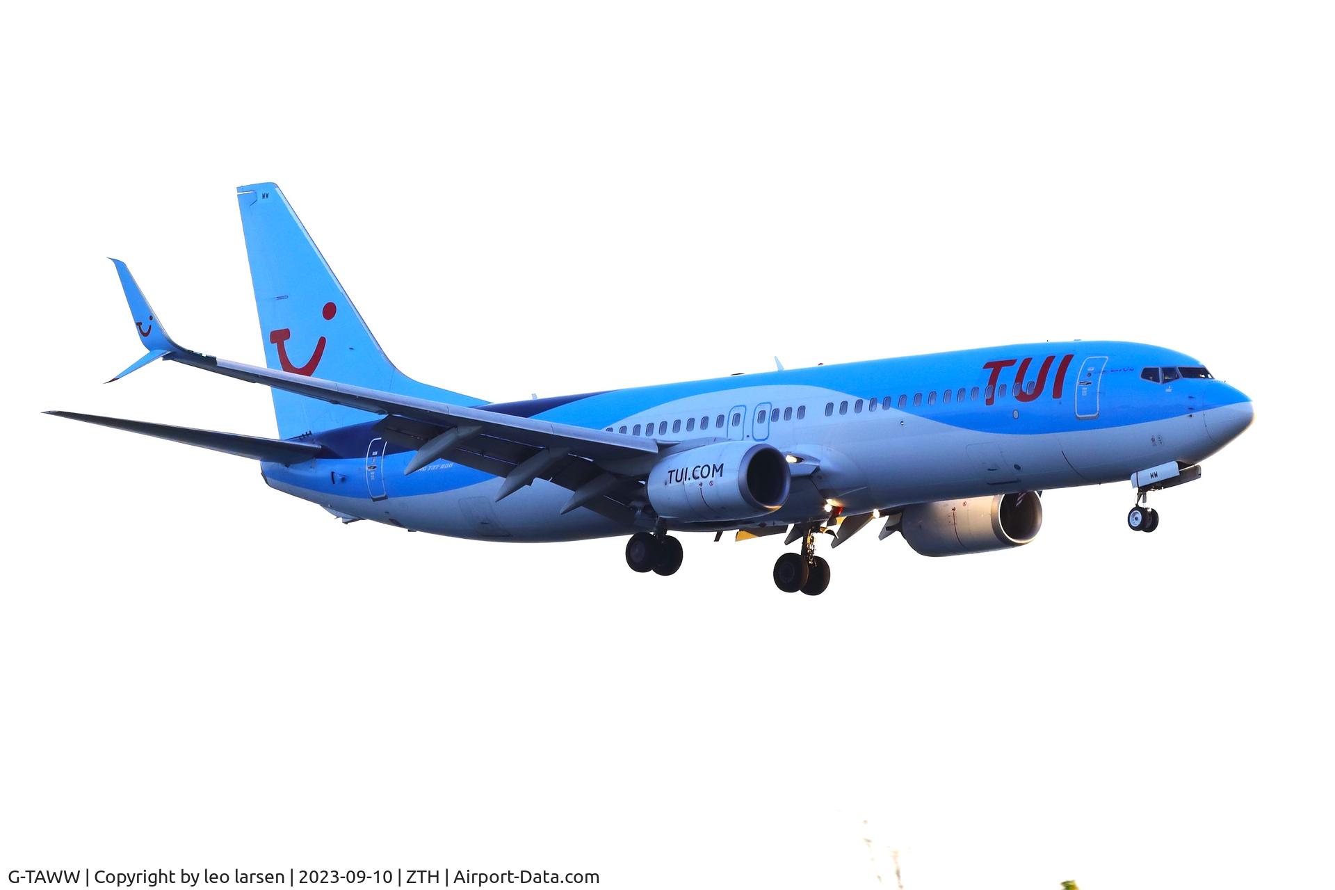G-TAWW, 2015 Boeing 737-8K5 C/N 41663, ZTH 10.9.2023