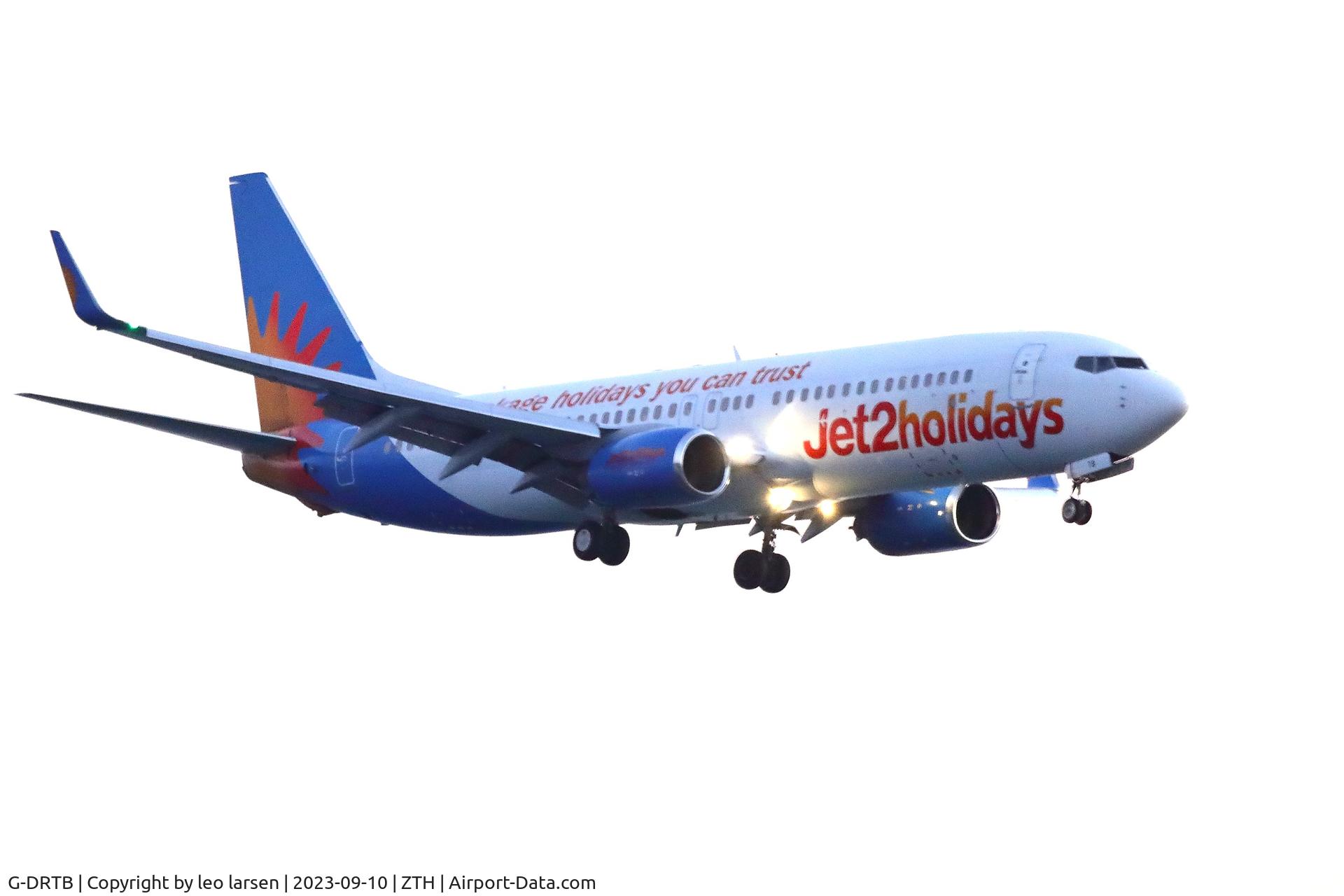 G-DRTB, 1999 Boeing 737-86N C/N 28610, ZTH 10.9.2023