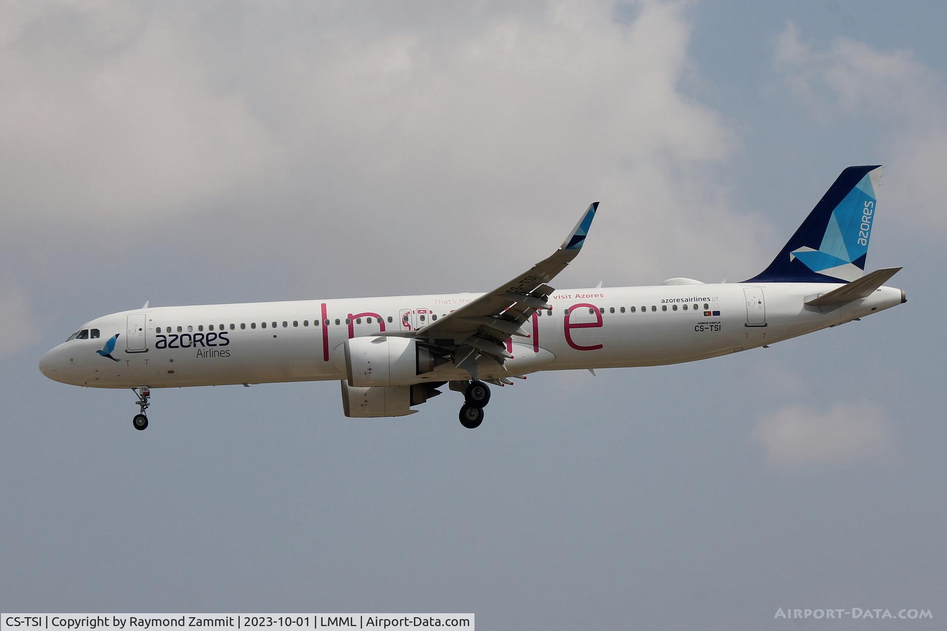 CS-TSI, 2020 Airbus A321-253NX C/N 10074, A321Neo CS-TSI Azores Airlines