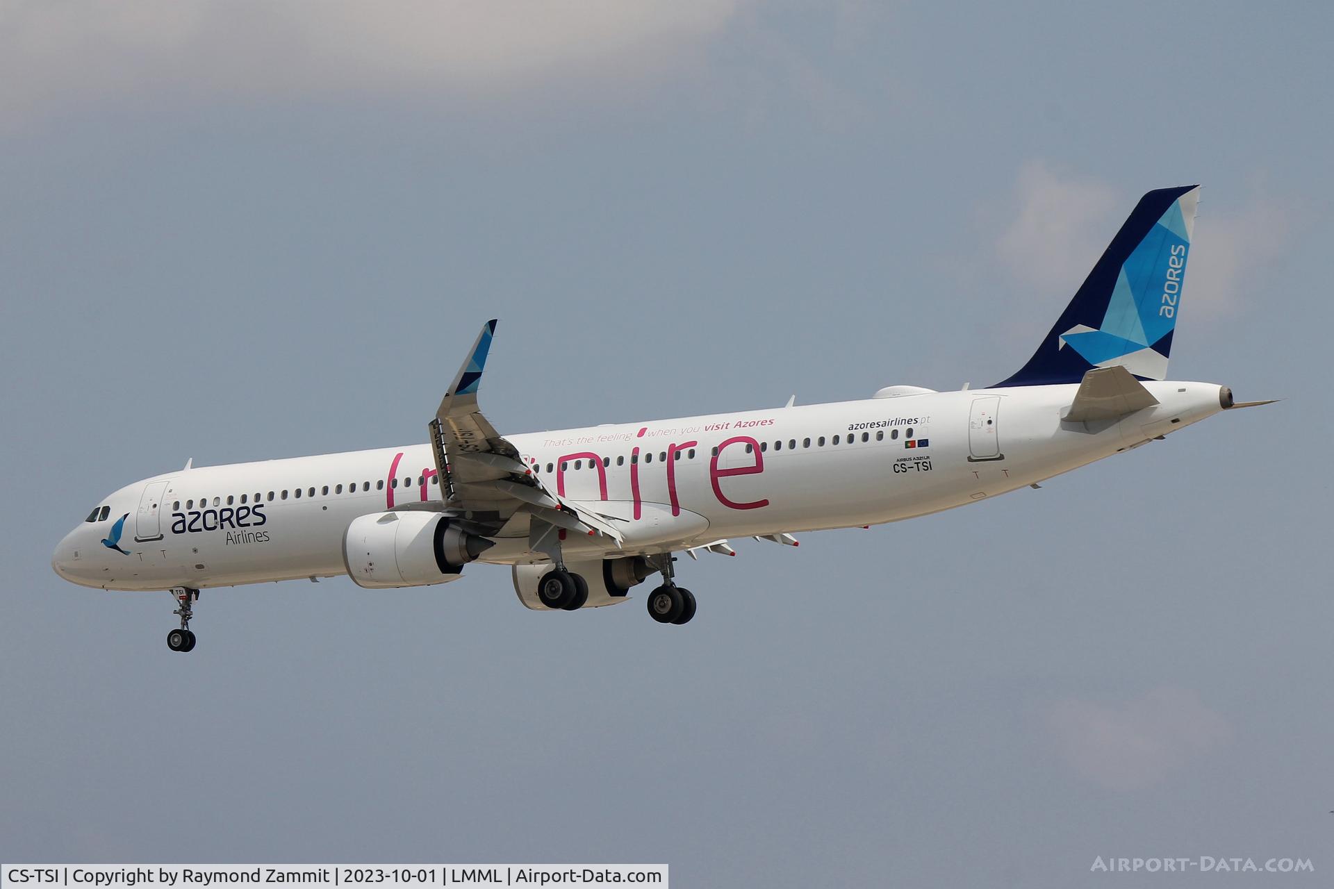 CS-TSI, 2020 Airbus A321-253NX C/N 10074, A321Neo CS-TSI Azores Airlines