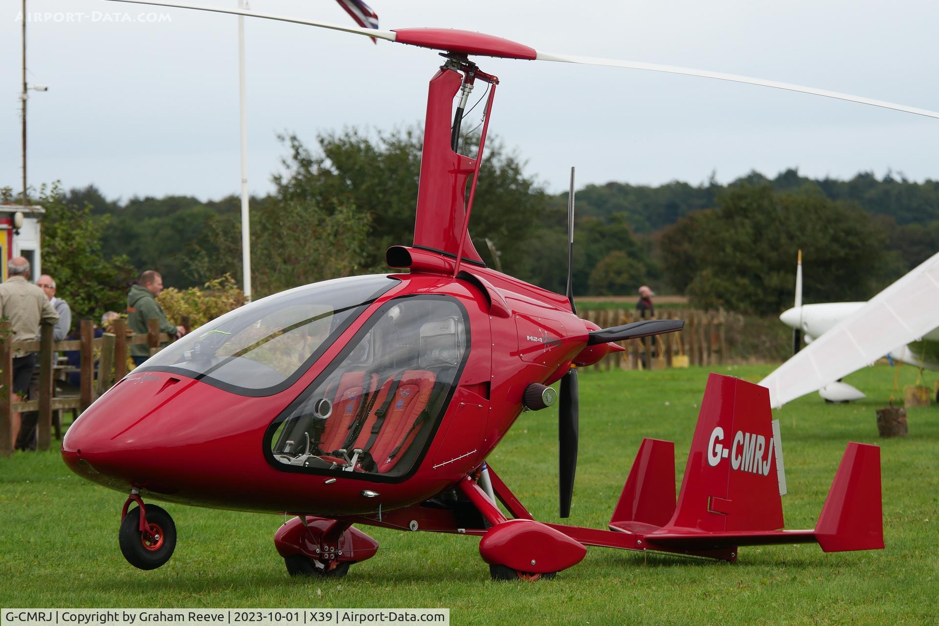 G-CMRJ, 2023 Magni M24C Plus C/N 24-23-4626, Parked at Northrepps.