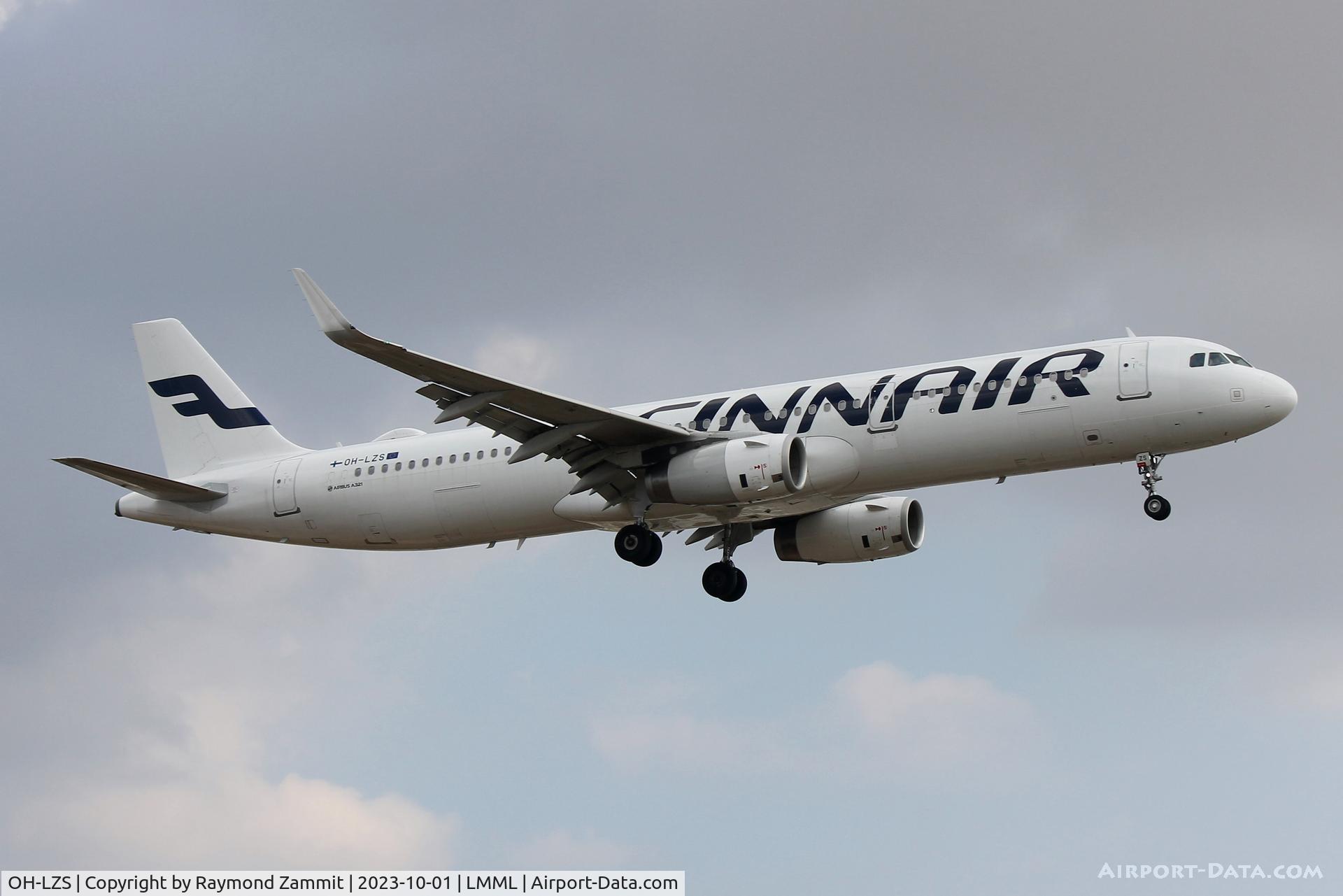 OH-LZS, 2017 Airbus A321-231 C/N 8069, A321 OH-LZS Finnair