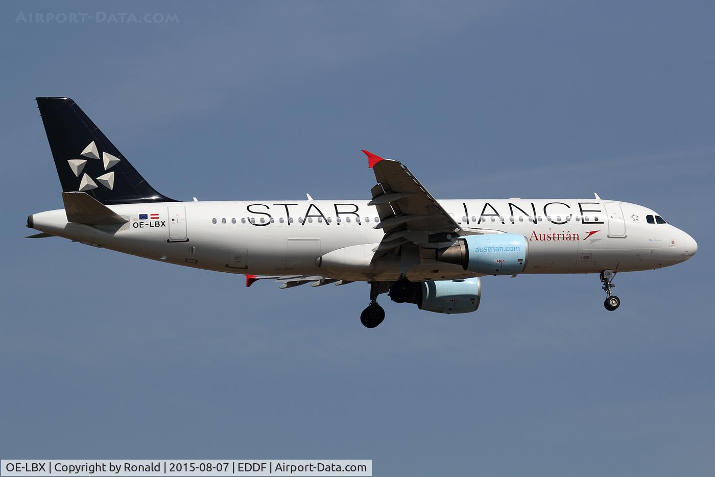OE-LBX, 2002 Airbus A320-214 C/N 1735, at fra