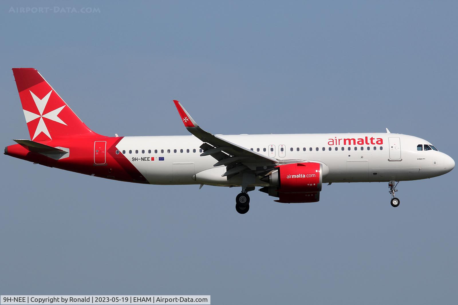 9H-NEE, 2023 Airbus A320-251N C/N 11366, at spl