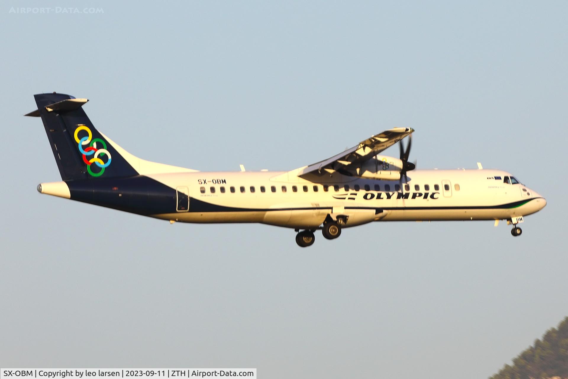 SX-OBM, 2012 ATR 72-600 (72-212A) C/N 1058, ZTH 11.9.2023
