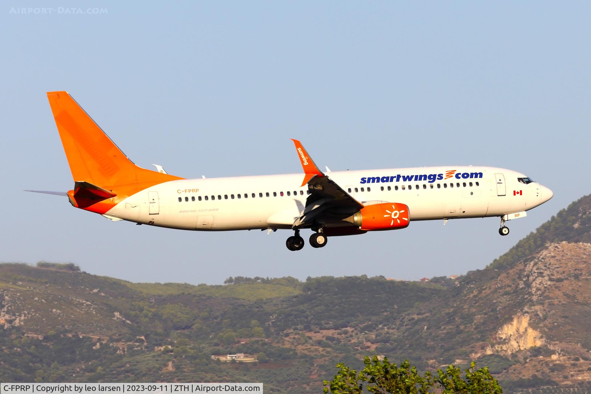 C-FPRP, 2015 Boeing 737-8FH C/N 39959, ZTH 11.9.2023