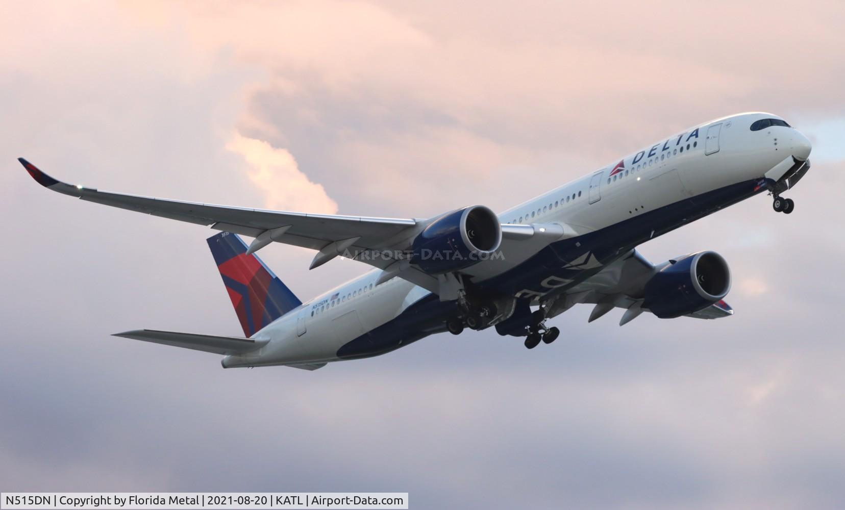 N515DN, 2020 Airbus A350-941 C/N 404, DAL A359 zx ATL-CDG