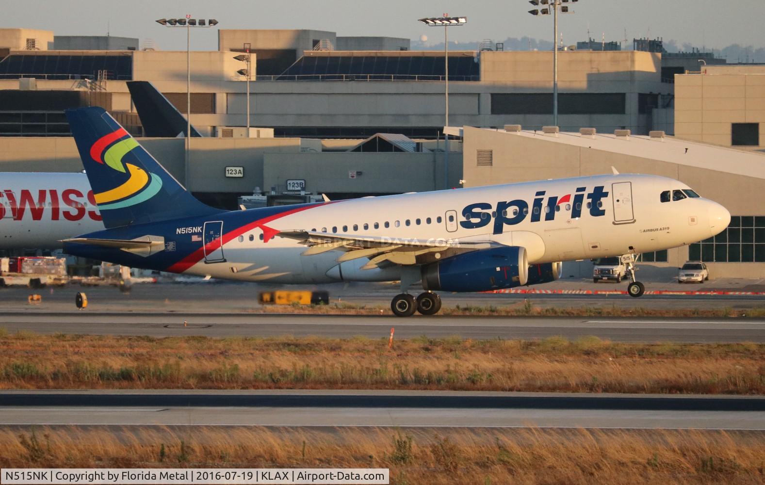 N515NK, 2006 Airbus A319-132 C/N 2698, NKS A319 white zx