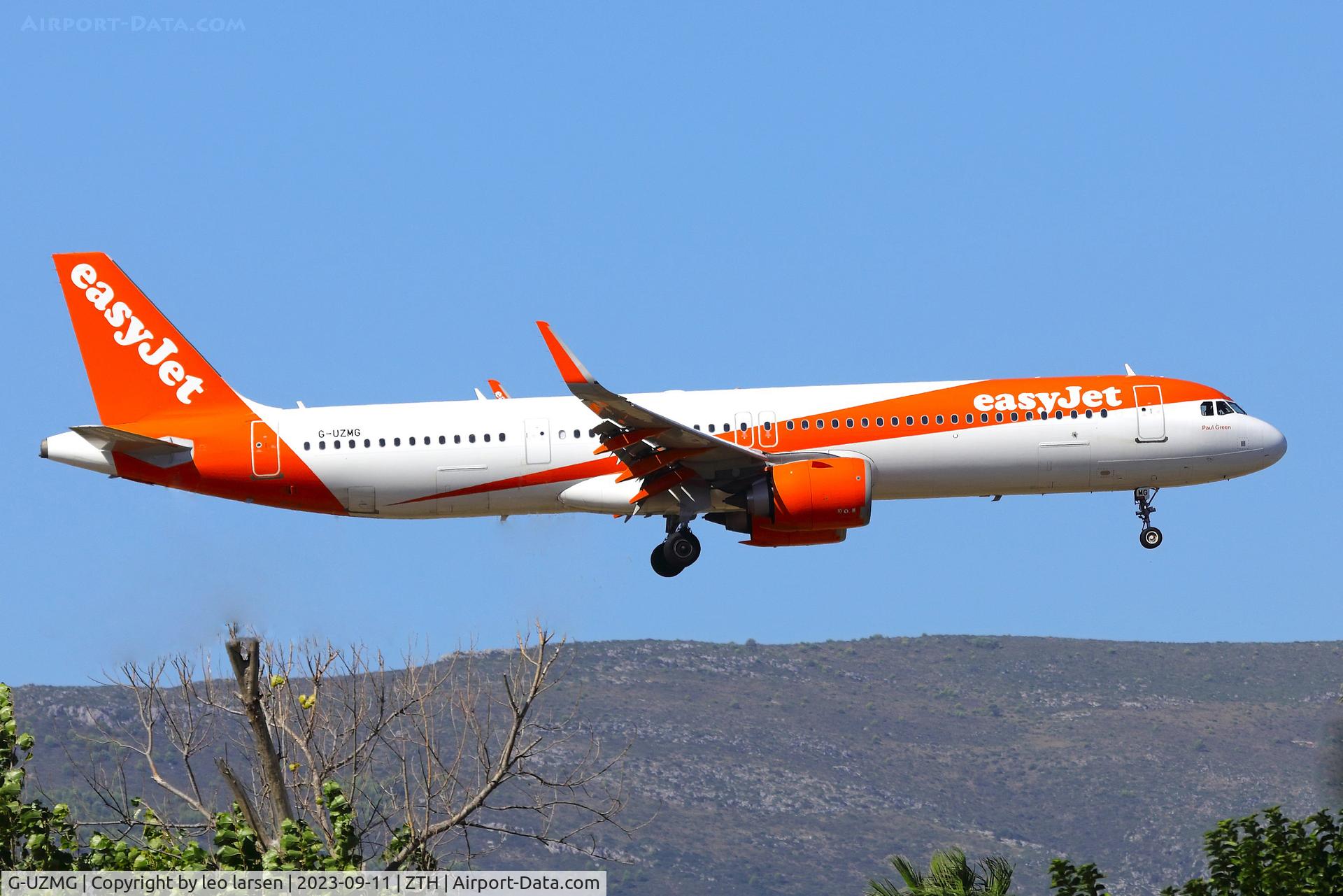 G-UZMG, 2019 Airbus A321-251NX C/N 9204, ZTH 11.9.2023 with name 