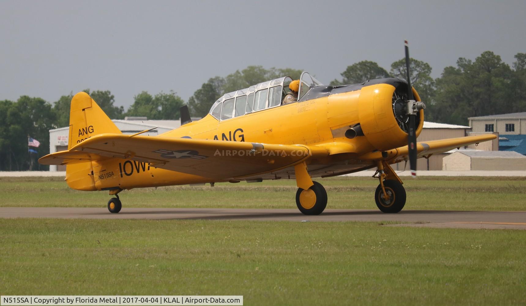 N515SA, 1943 North American AT-6D C/N 8814953, T-6 zx