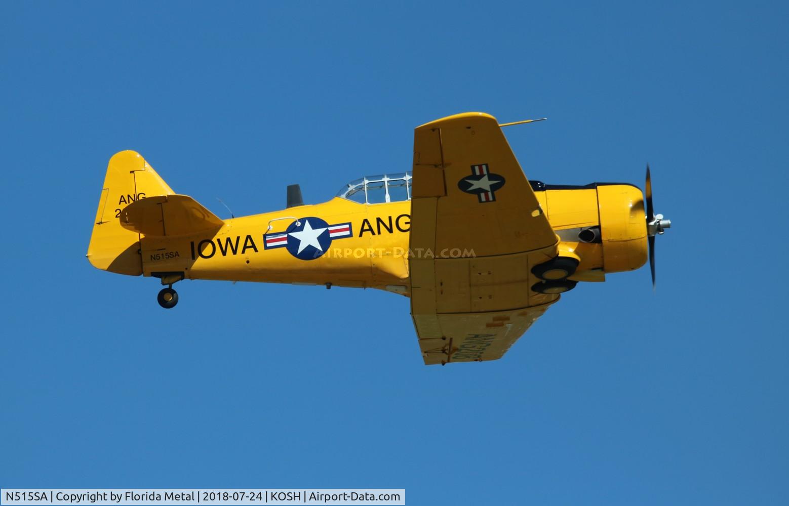 N515SA, 1943 North American AT-6D C/N 8814953, T-6 zx