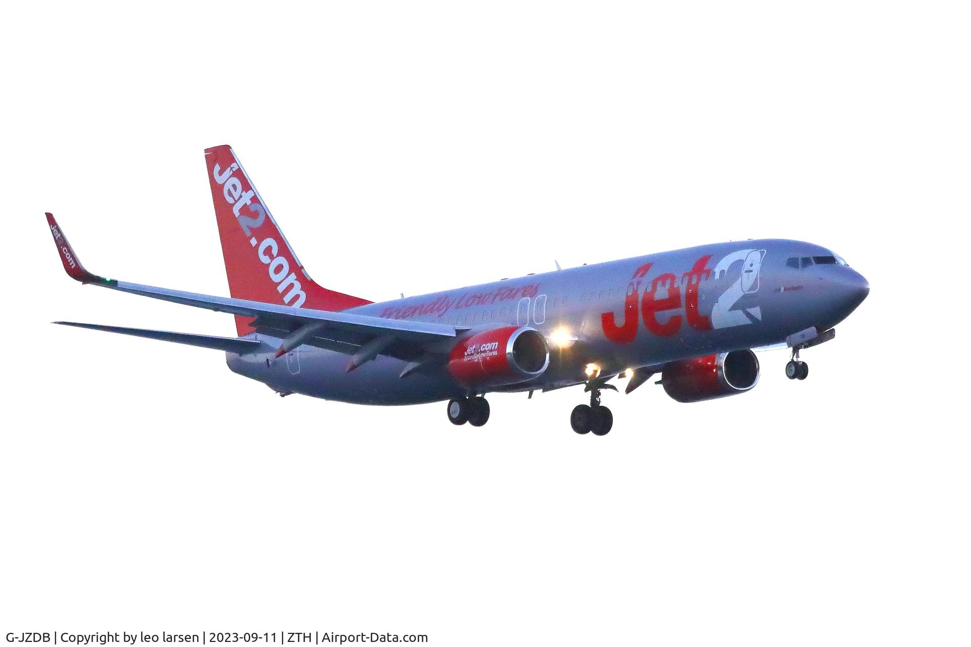 G-JZDB, 2013 Boeing 737-8KN C/N 40261, ZTH 11.9.2023. ex LN-FGC