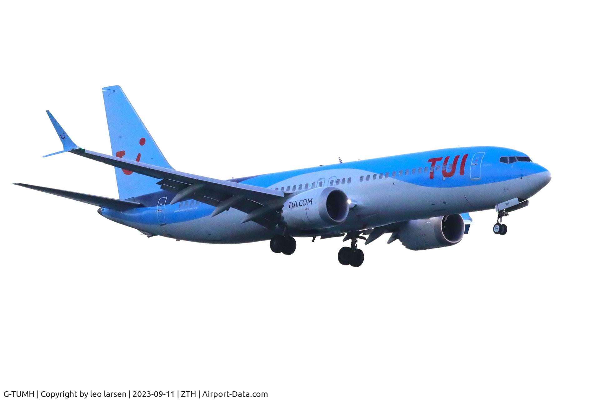 G-TUMH, 2019 Boeing 737-8 MAX C/N 44602, ZTH 11.9.2023