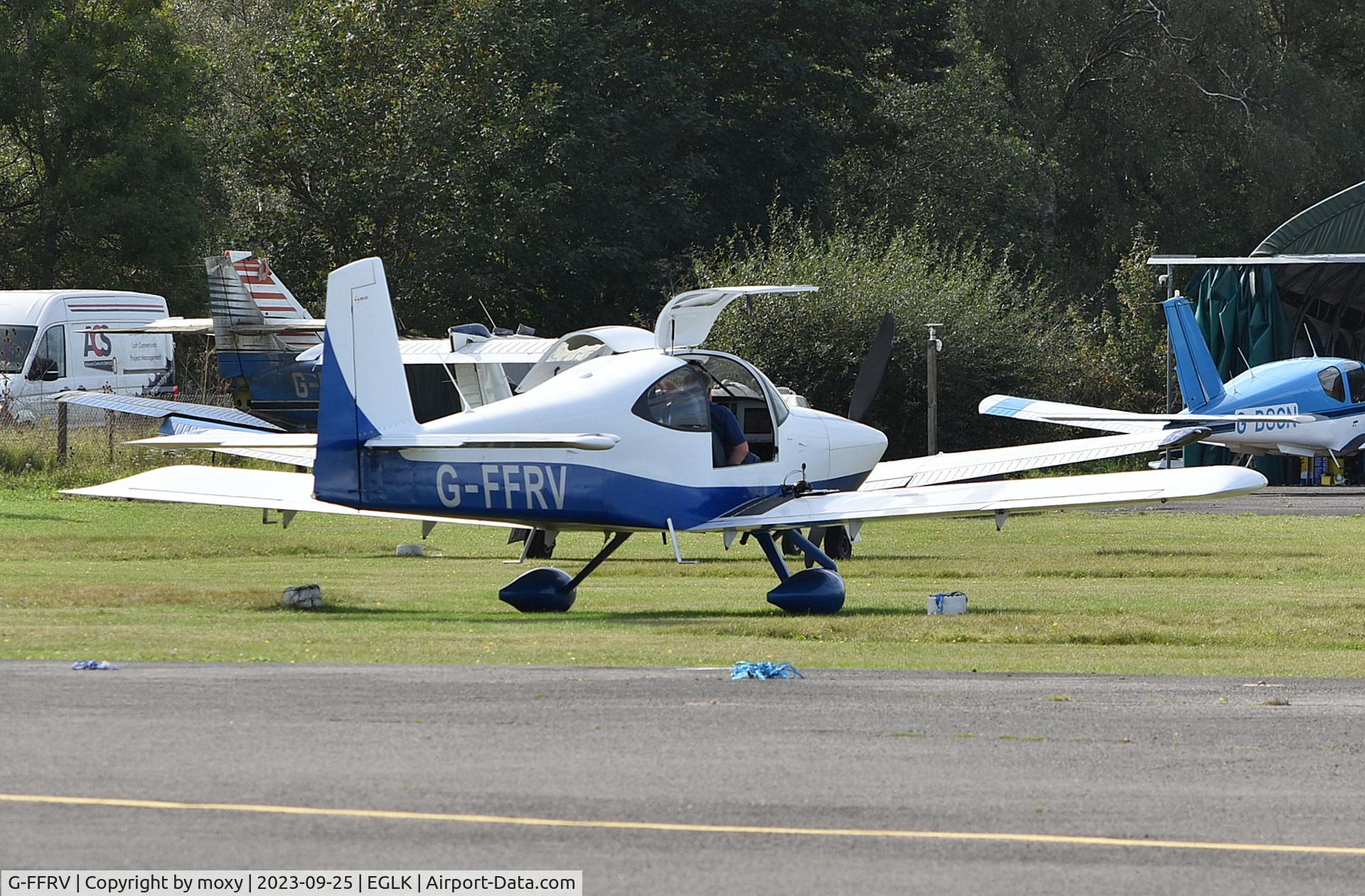 G-FFRV, 2018 Vans RV-10 C/N LAA 339-15082, Vans RV-10 at Blackbushe.