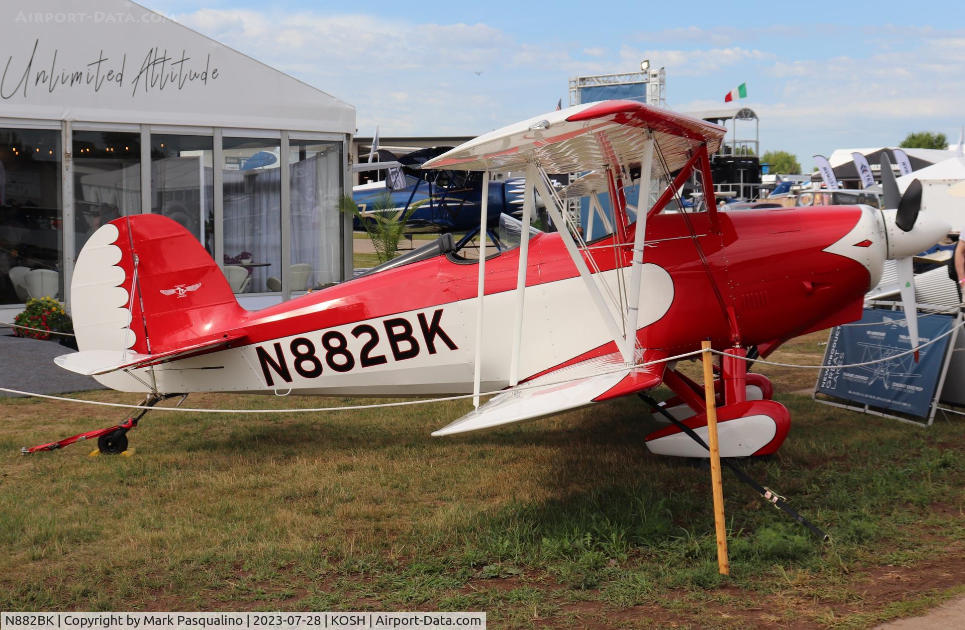 N882BK, 2022 Waco Classic 2T-1A-2 C/N 1220, Waco Classic 2T-1A-2