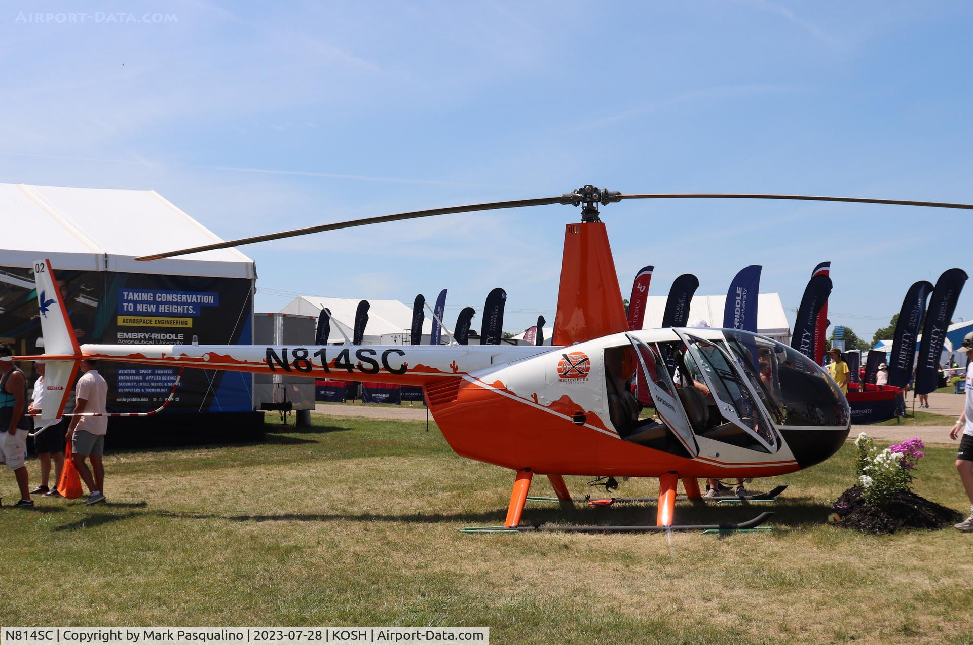 N814SC, 2014 Robinson R44 II C/N 13631, Robinson R44 II