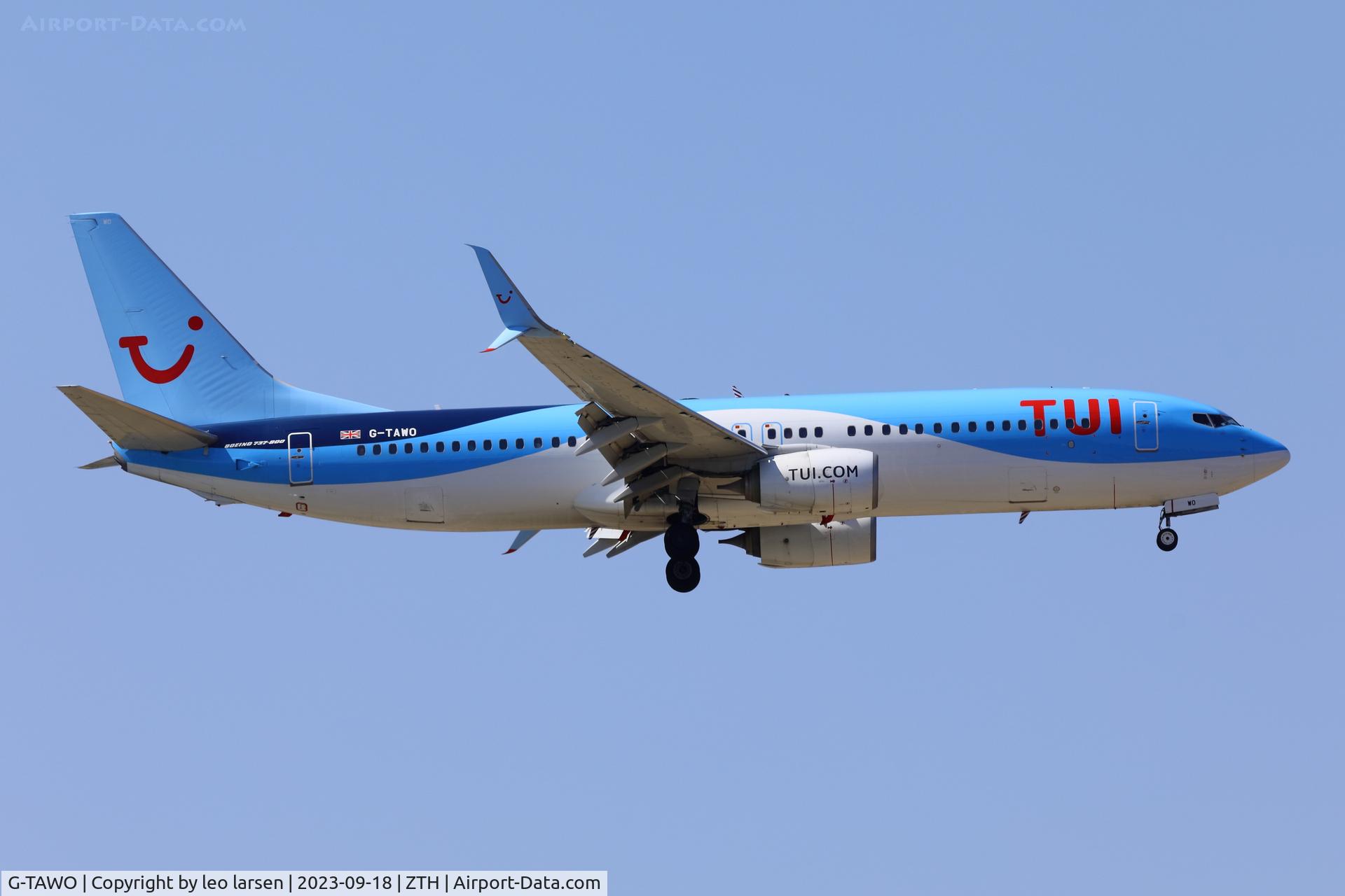 G-TAWO, 2013 Boeing 737-8K5 C/N 37255, ZTH 18.9.2023