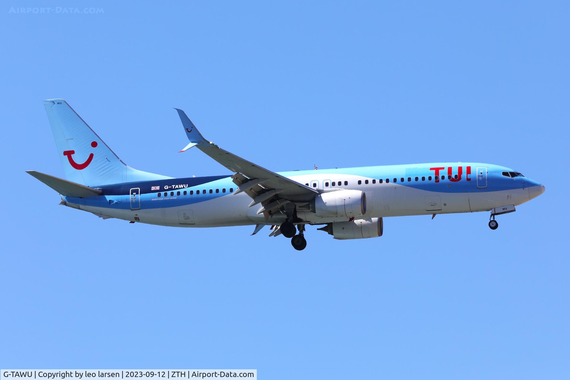 G-TAWU, 2014 Boeing 737-8K5 C/N 37263, ZTH 12.9.2023