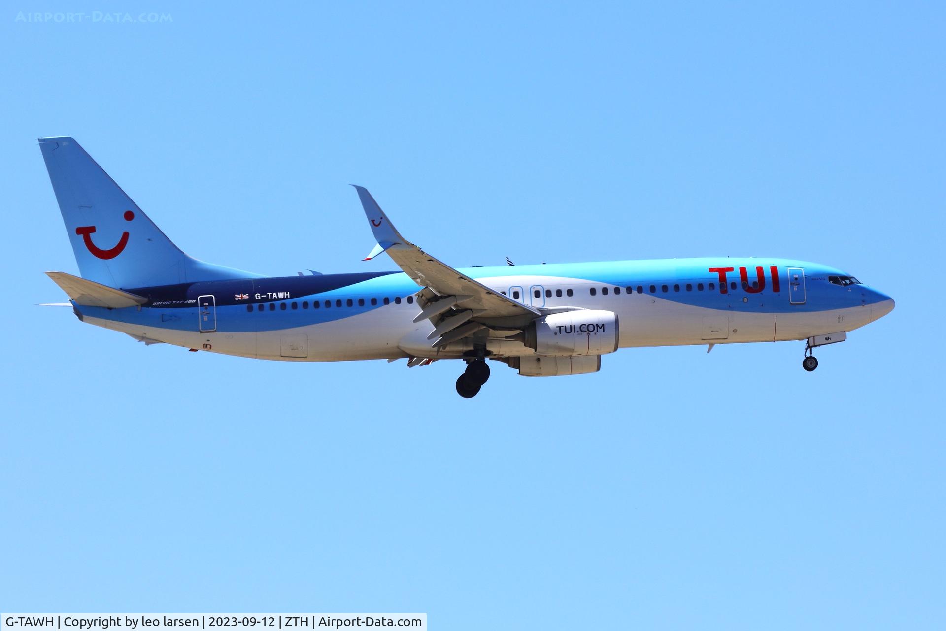 G-TAWH, 2012 Boeing 737-8K5 C/N 38107, ZTH 12.9.2023