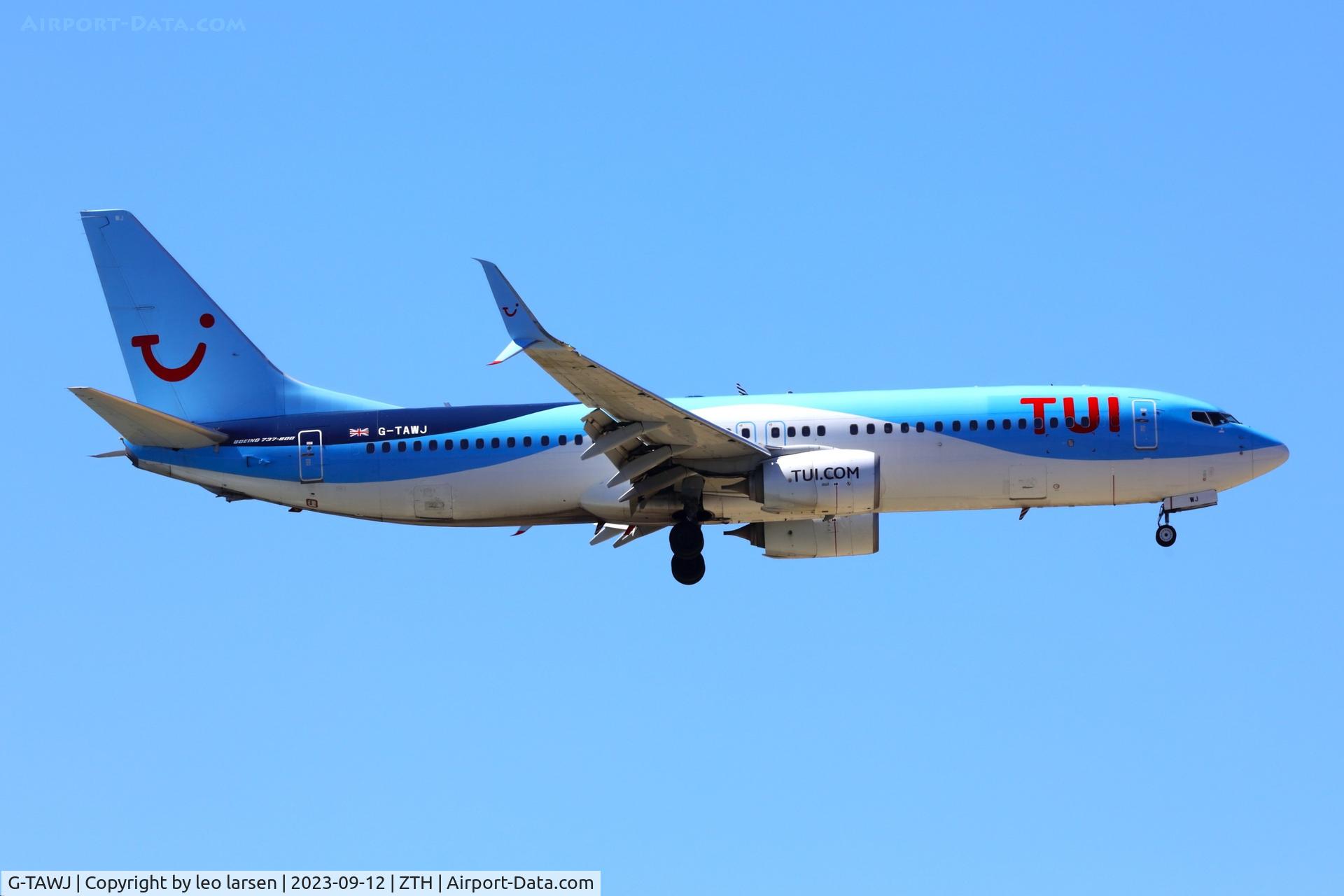 G-TAWJ, 2012 Boeing 737-8K5 C/N 38108, ZTH 12.9.2023