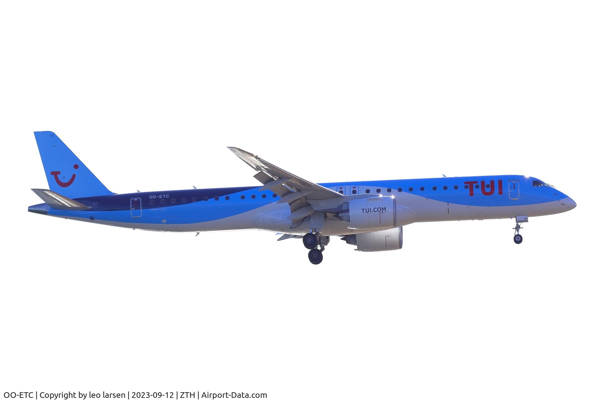 OO-ETC, 2021 Embraer E195-E2 (ERJ190-400STD) C/N 19020053, ZTH 12.9.2023