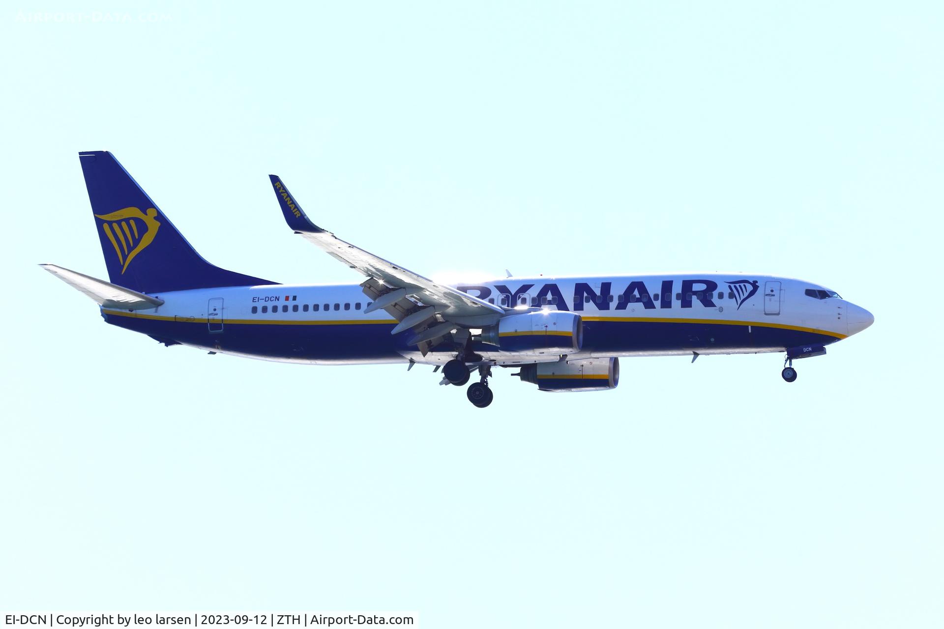 EI-DCN, 2004 Boeing 737-8AS C/N 33808, ZTH 12.9.2023