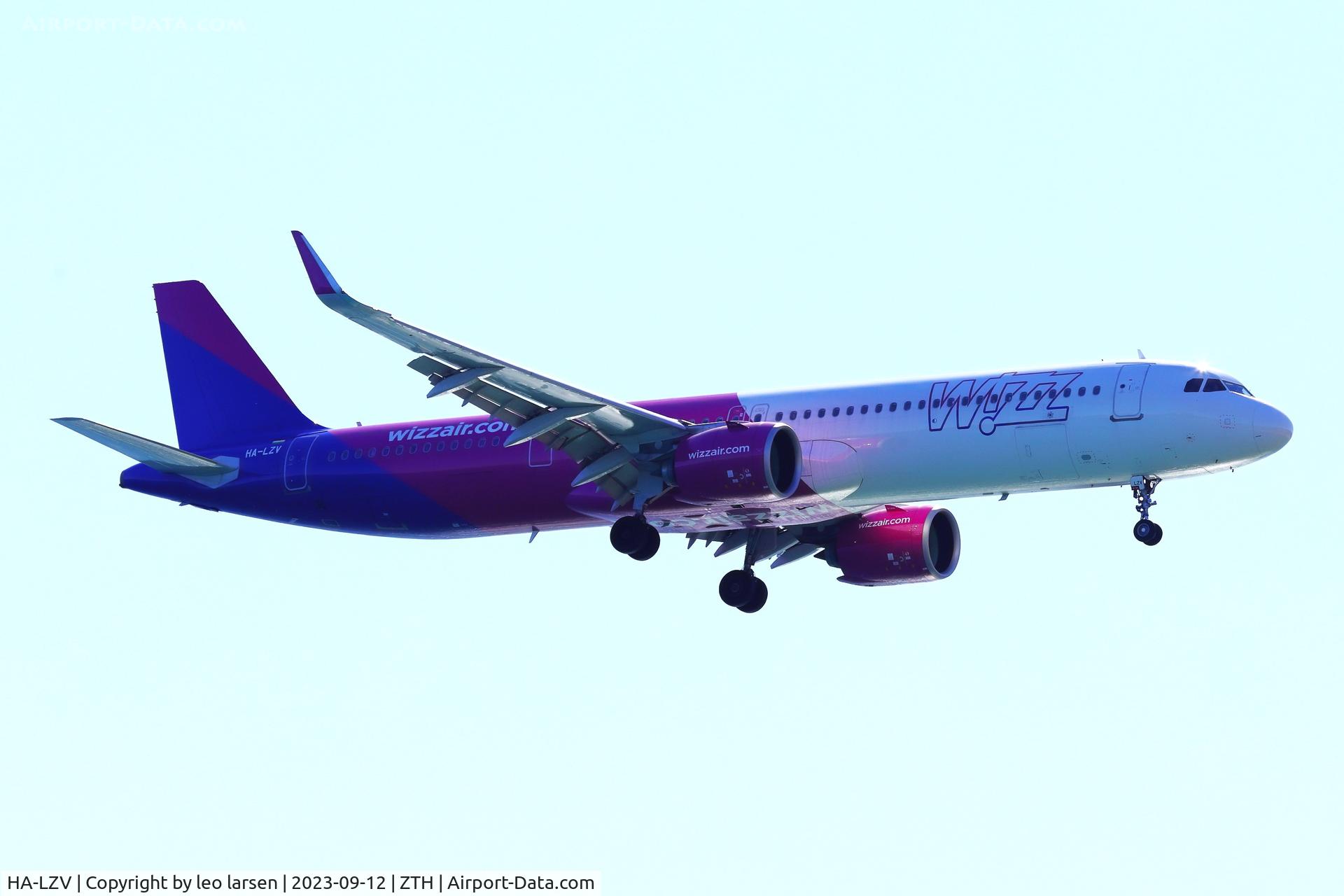 HA-LZV, 2022 Airbus A321-271NX C/N 10922, ZTH 12.9.2023
