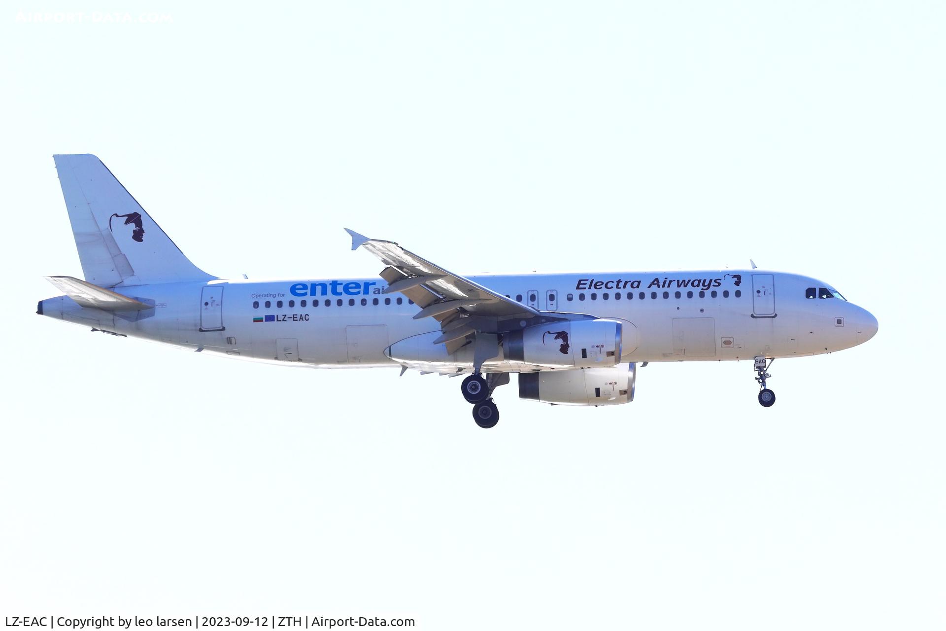 LZ-EAC, 2004 Airbus A320-232 C/N 2322, ZTH 12.9.2023