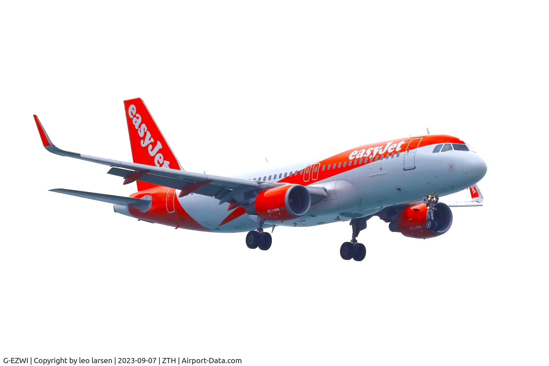 G-EZWI, 2013 Airbus A320-214 C/N 5592, ZTH 7.9.2023