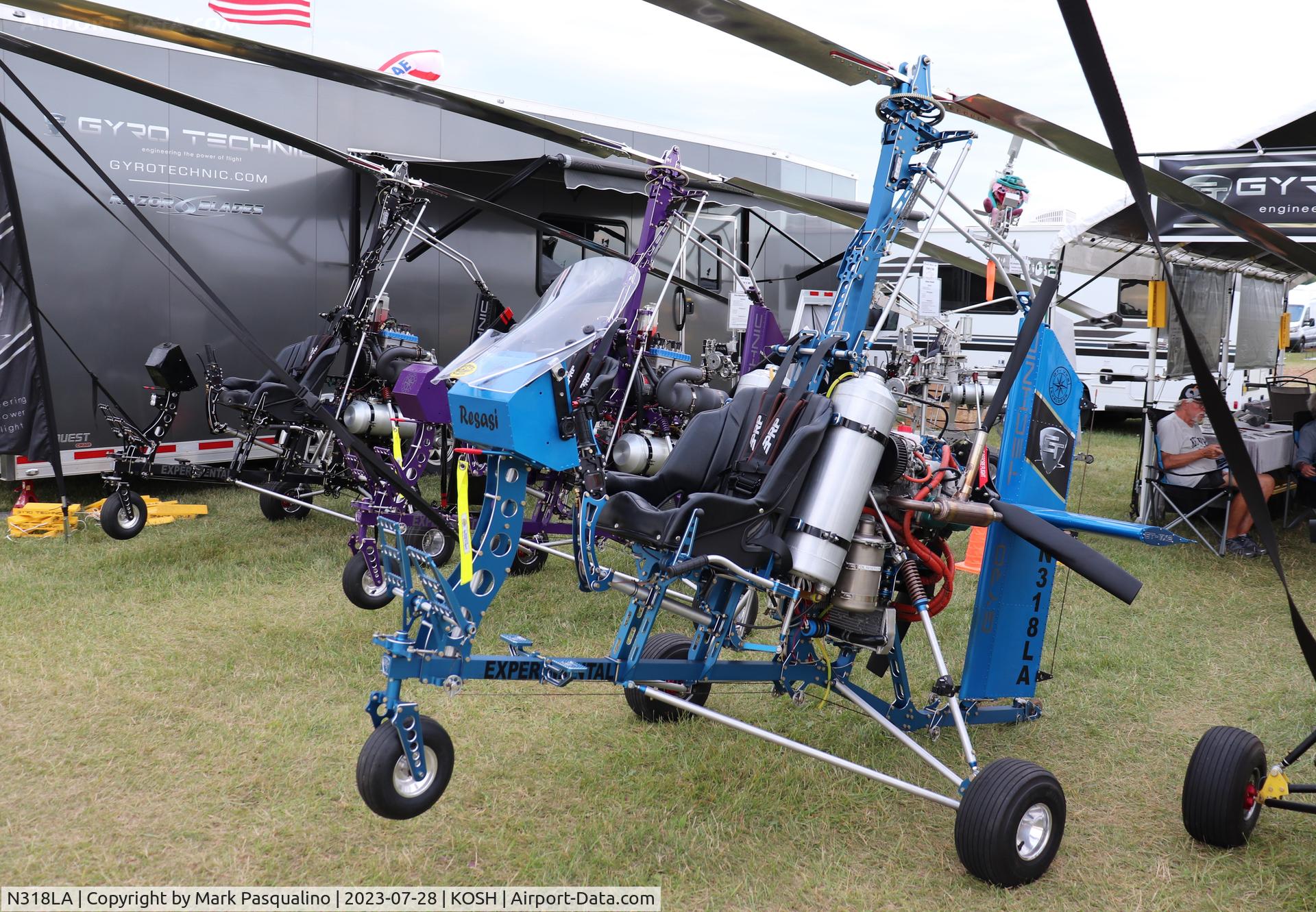N318LA, 2020 Gyro Technic GT-VX2 C/N VX2-001, Gyro Technic GT-VX2