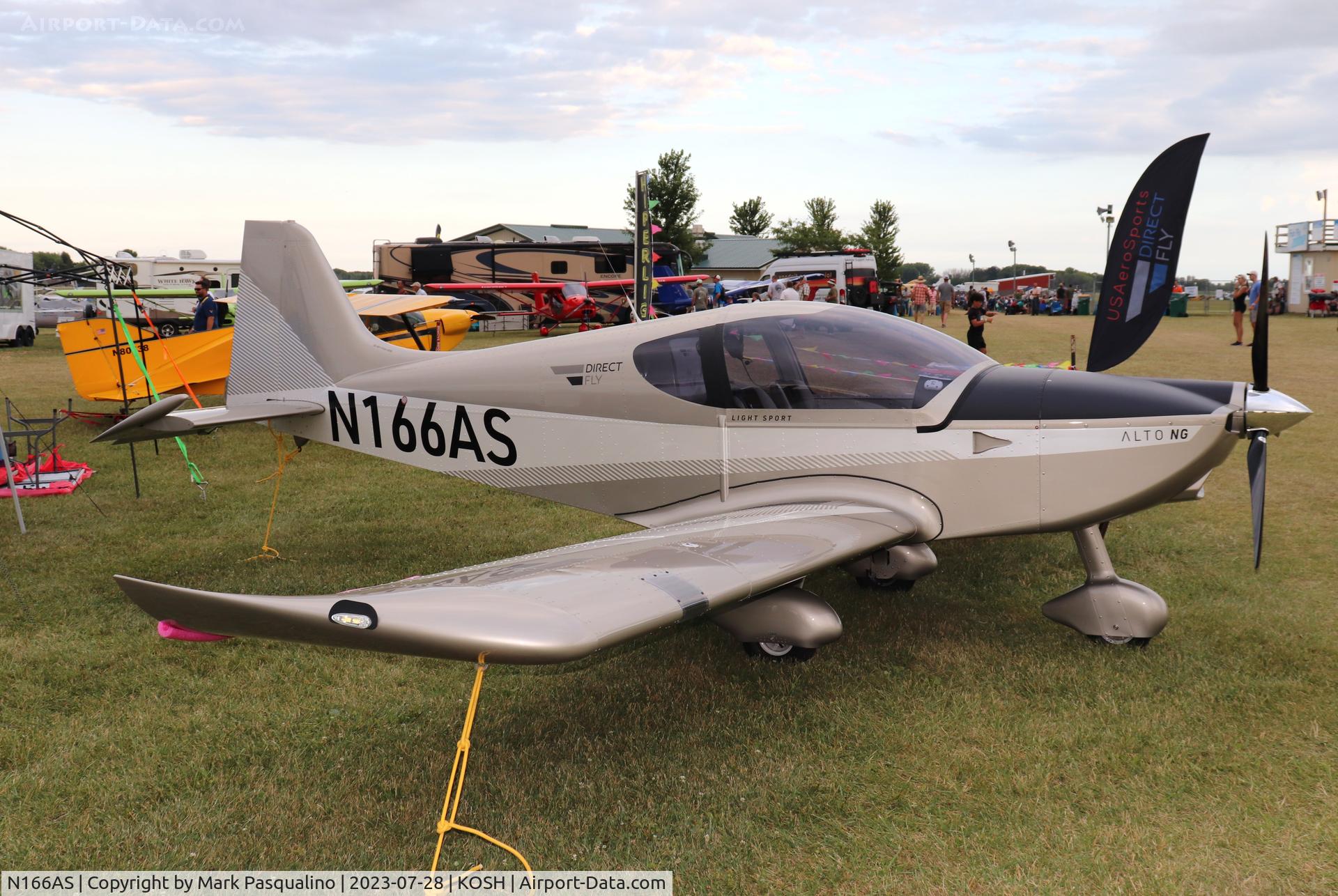 N166AS, 2022 Direct Fly Alto NG C/N DF157, Direct Fly Alto NG