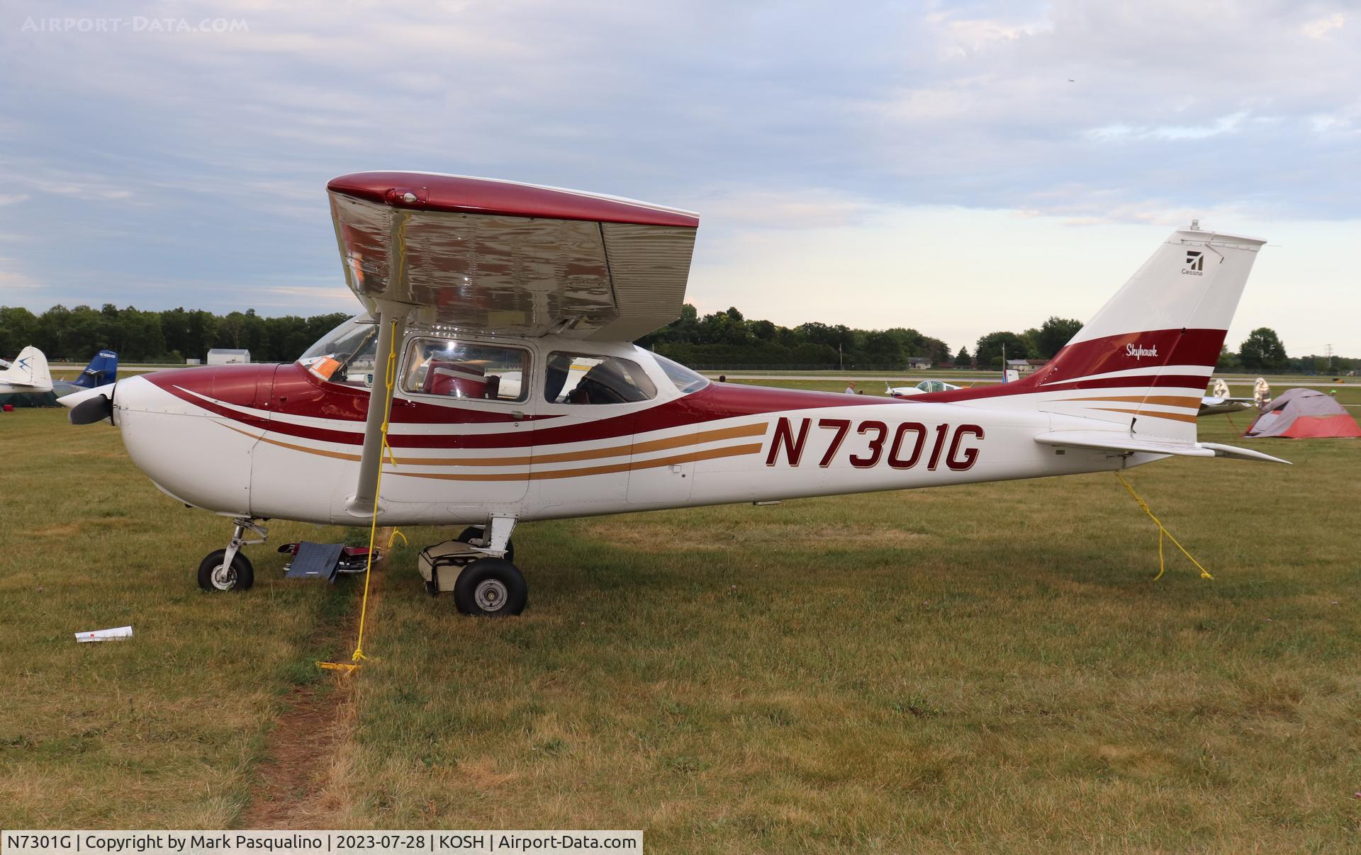 N7301G, 1970 Cessna 172K Skyhawk C/N 17259001, Cessna 172K