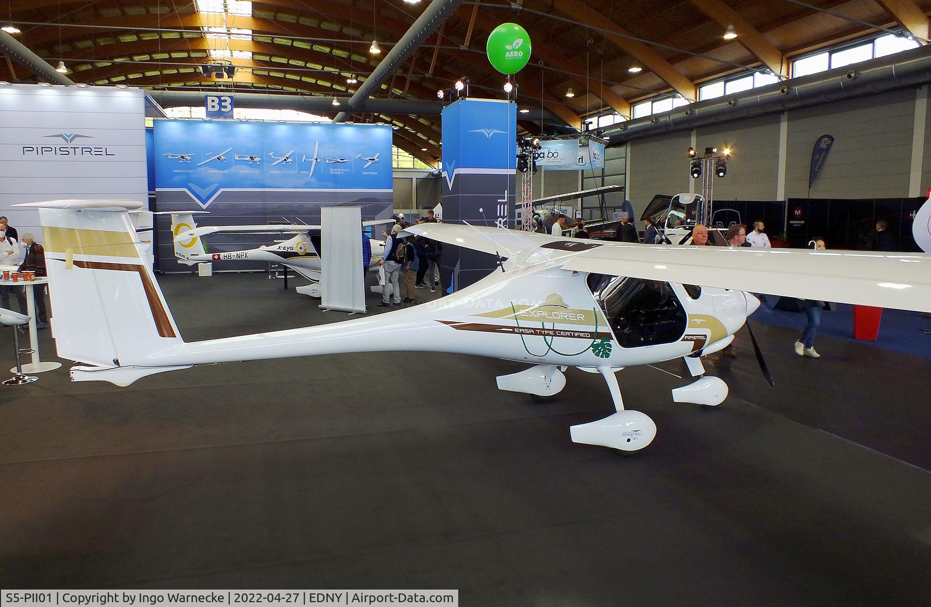 S5-PII01, Pipistrel Virus SW 121A C/N VSW121071, Pipistrel Virus SW 121A Explorer at the AERO 2022, Friedrichshafen
