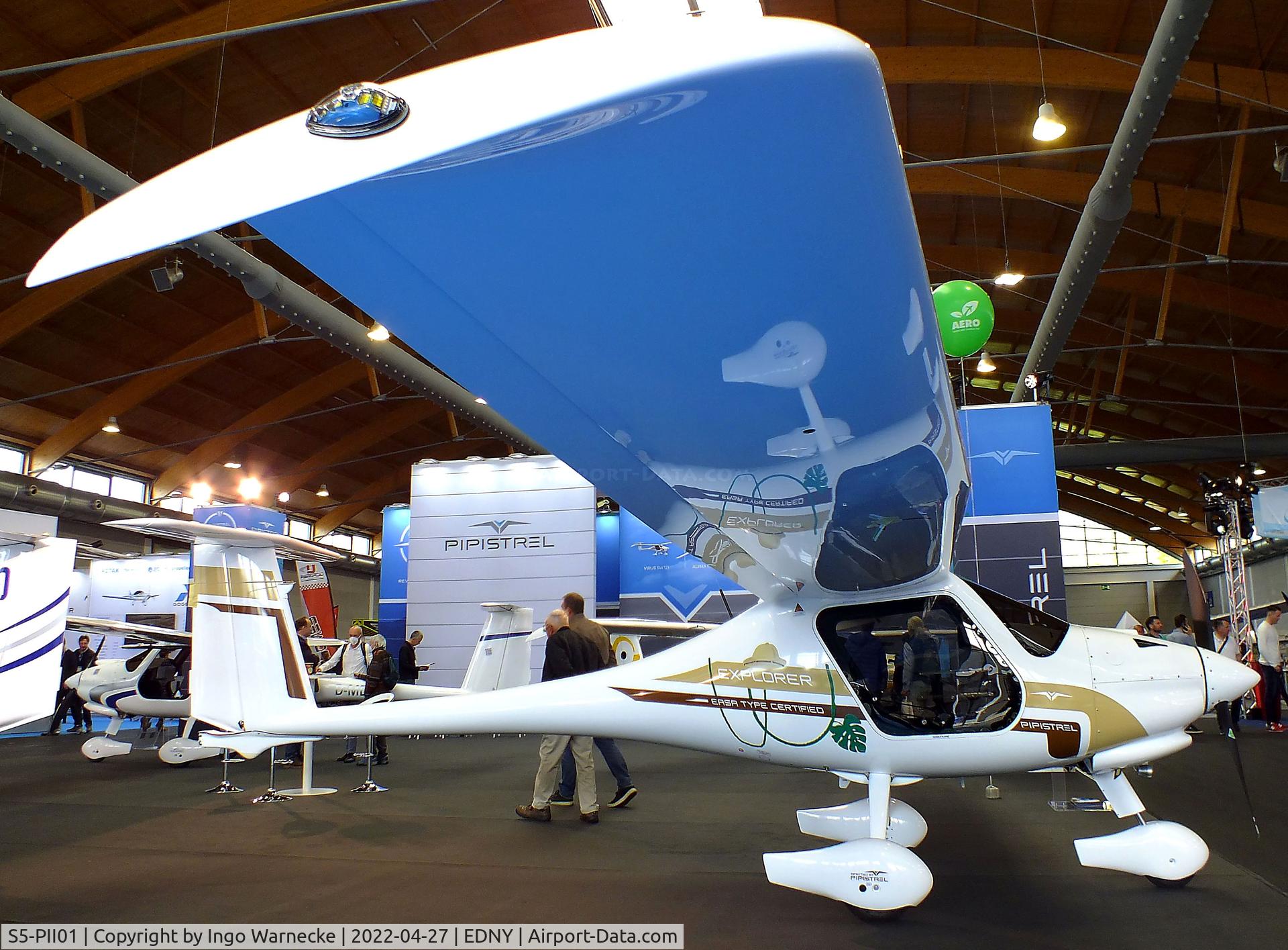 S5-PII01, Pipistrel Virus SW 121A C/N VSW121071, Pipistrel Virus SW 121A Explorer at the AERO 2022, Friedrichshafen