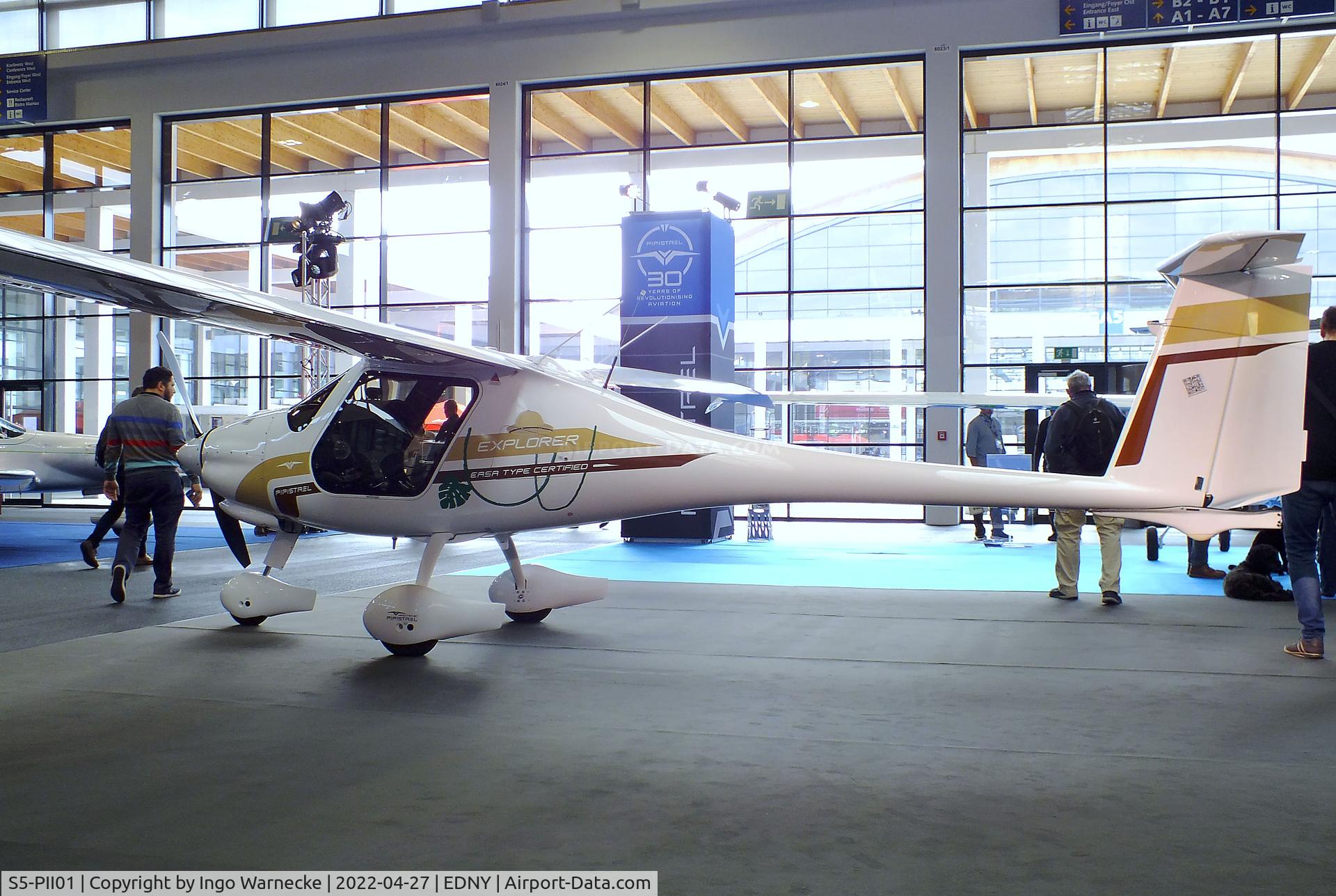 S5-PII01, Pipistrel Virus SW 121A C/N VSW121071, Pipistrel Virus SW 121A Explorer at the AERO 2022, Friedrichshafen