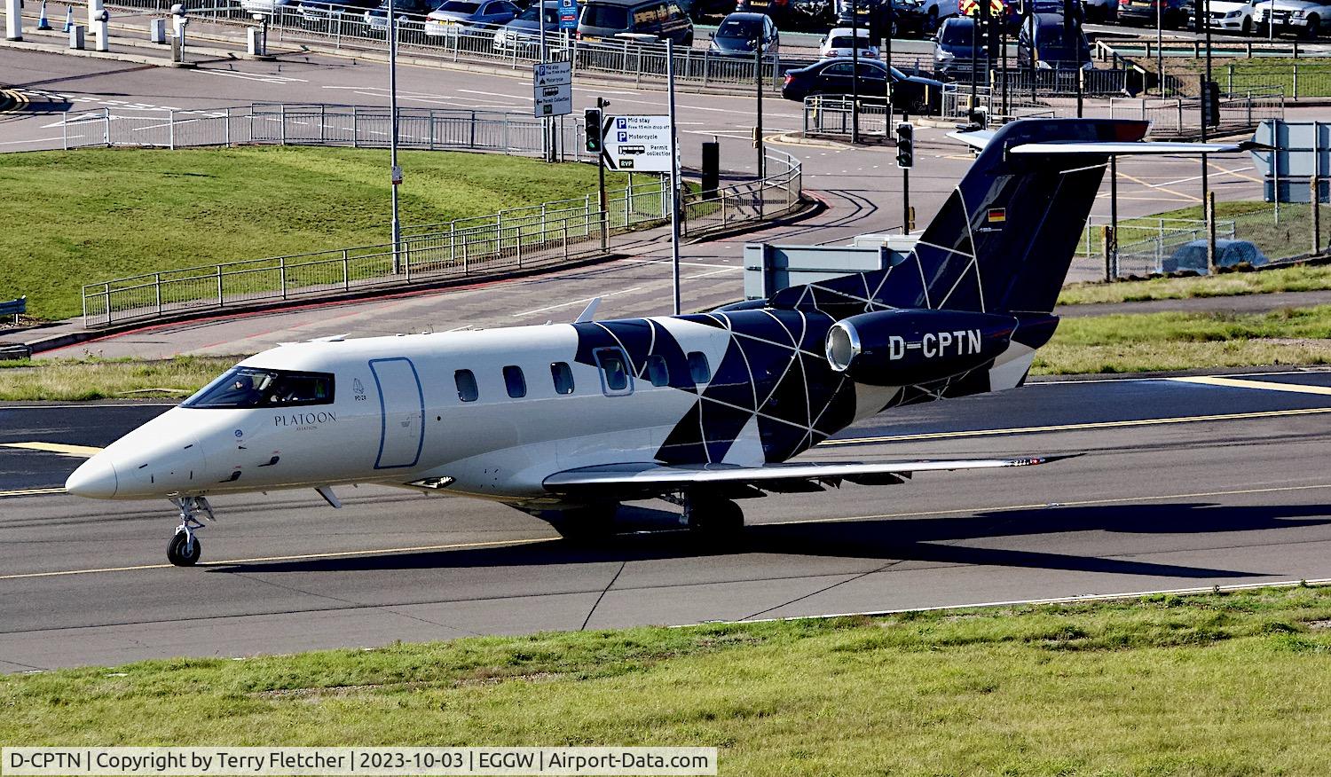 D-CPTN, 2022 Pilatus PC-24 C/N 303, At Luton Airport